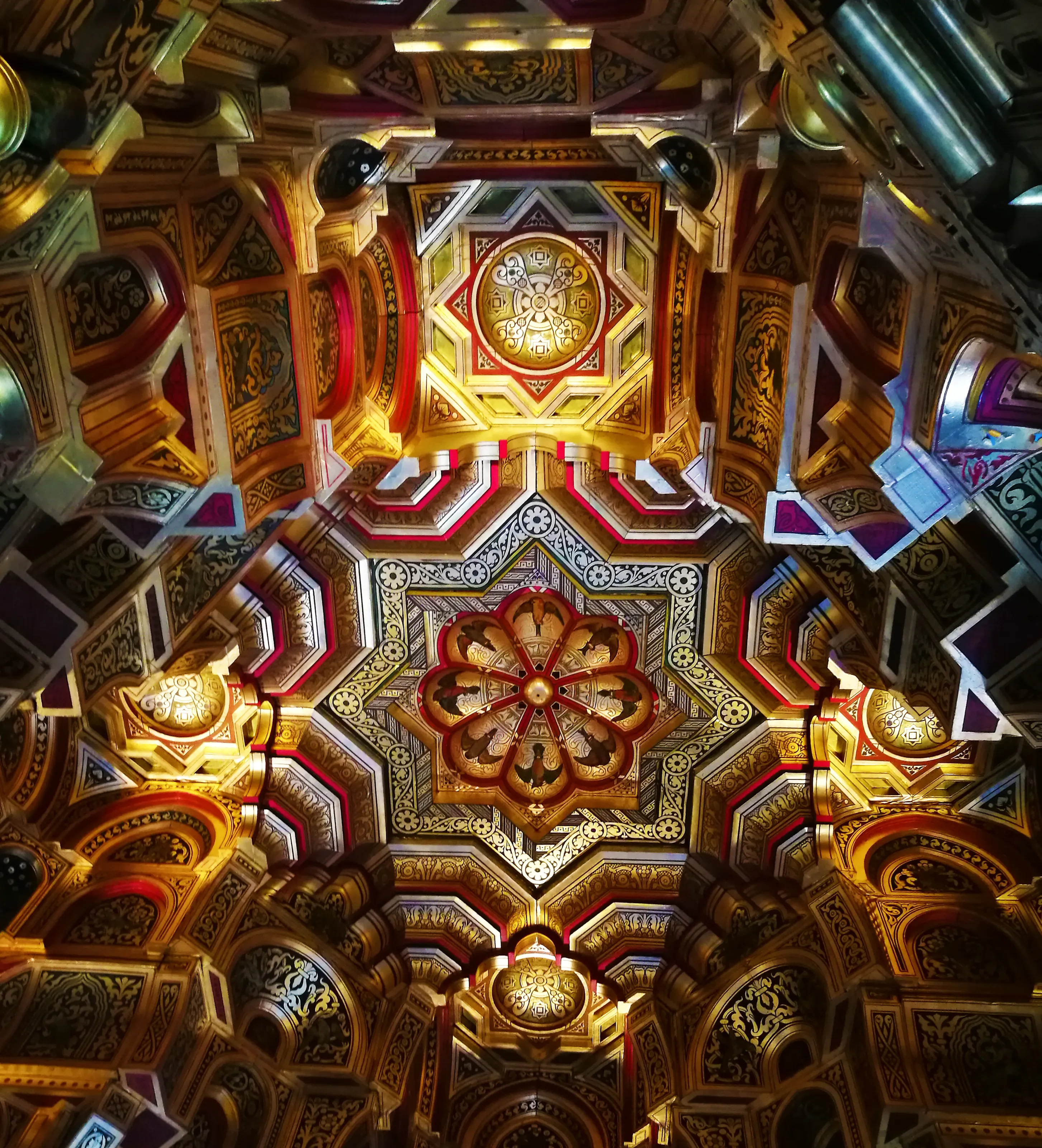 Cardiff Castle Ceiling color