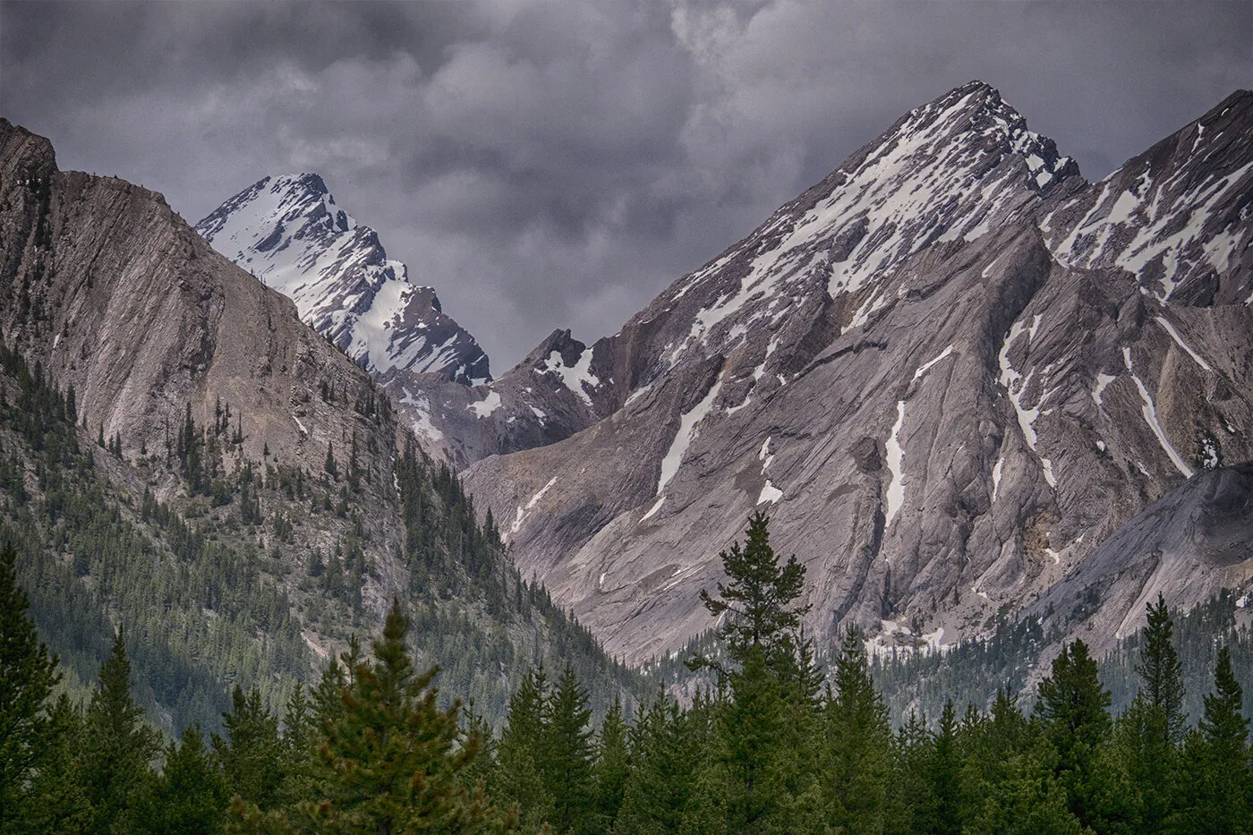 Rocky Mountains storm
