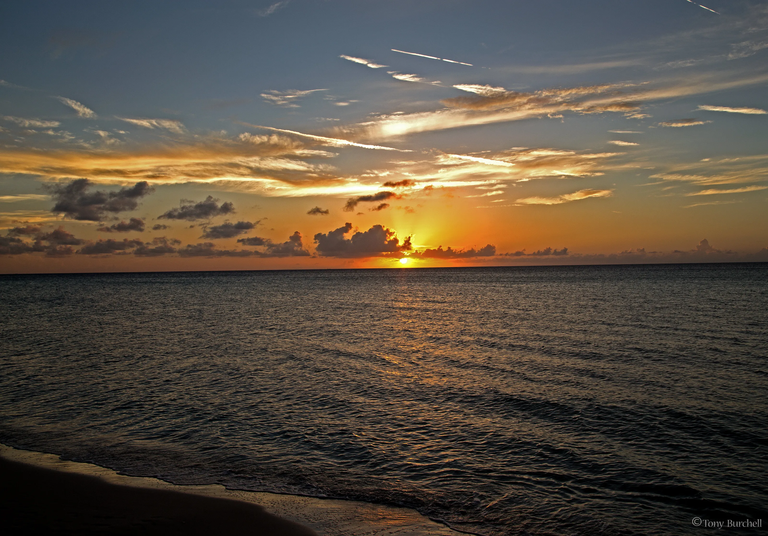 Cuban sunset