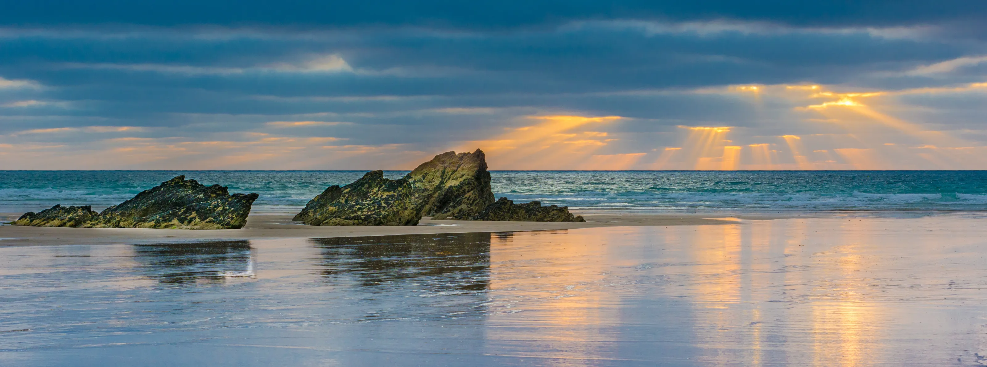 Sunset at the beach