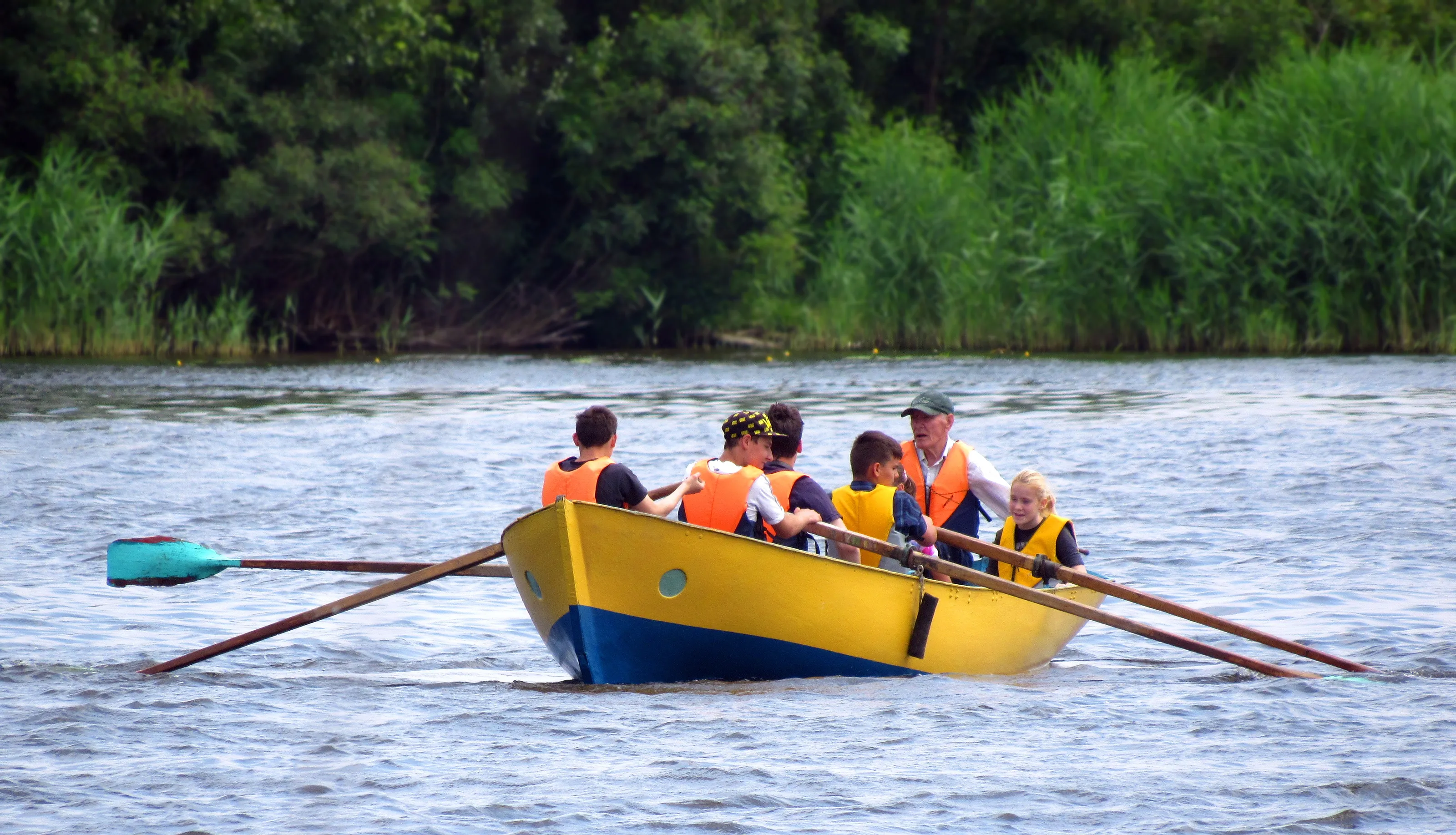 Boats with Oars
