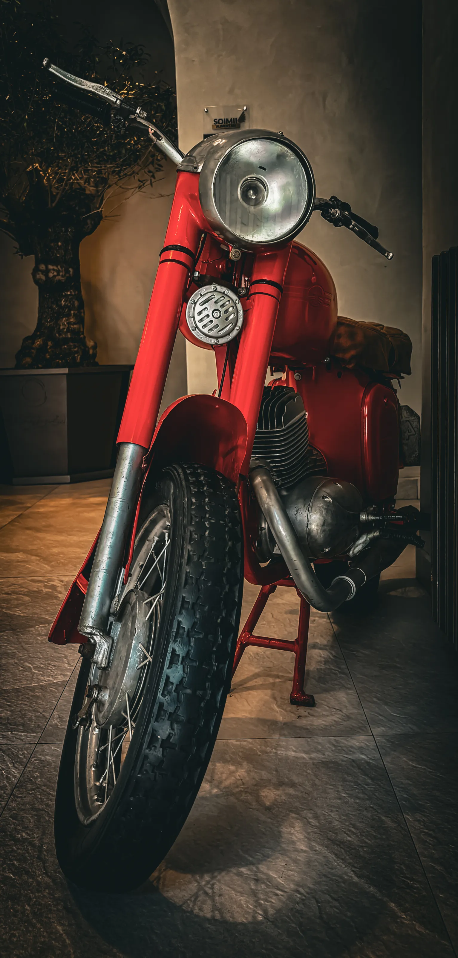 Old Motorbikes (in colour)