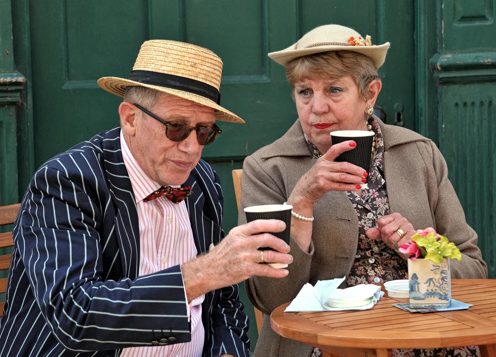 People Having a Coffee