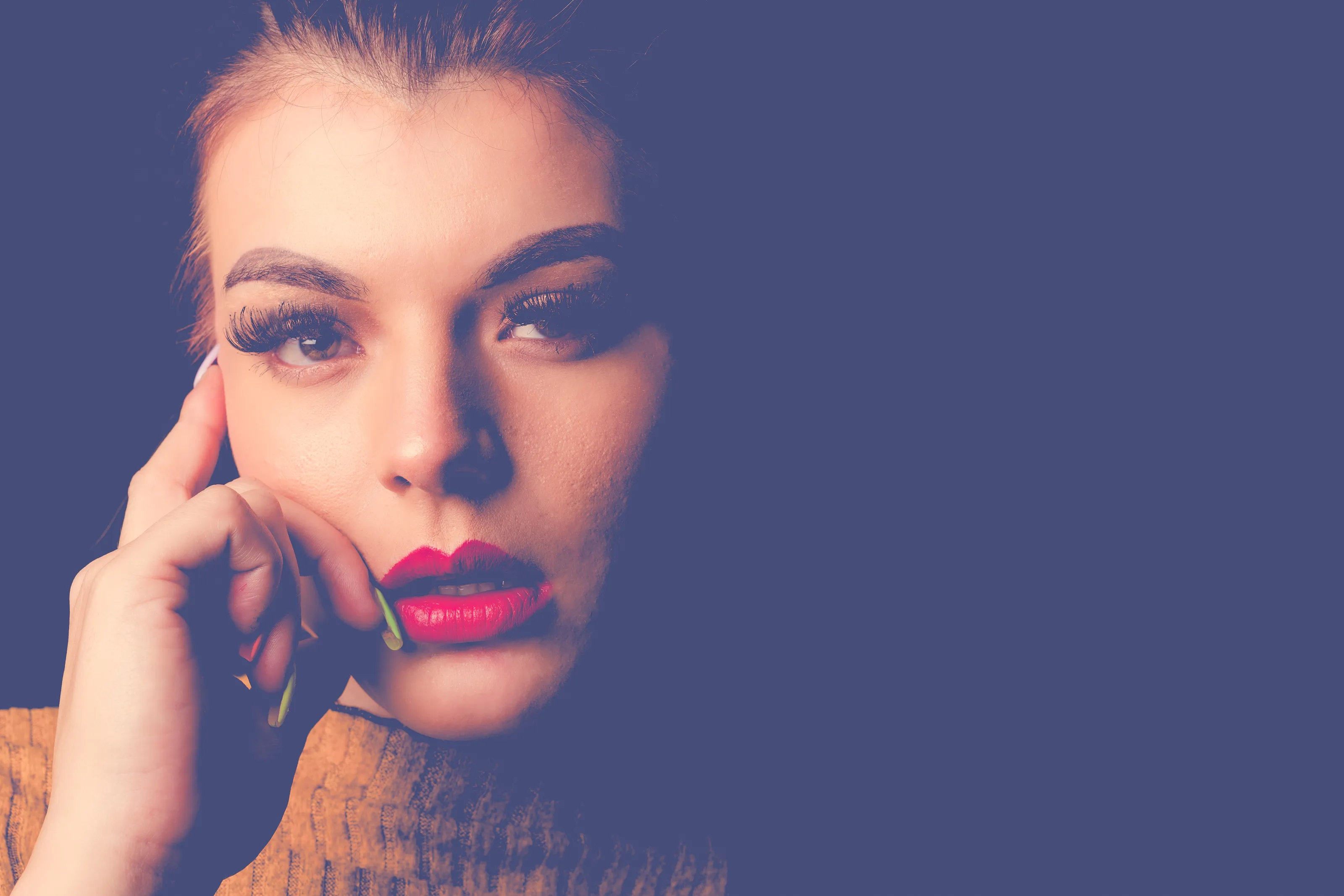 Studio-Style Portraits of People (in colour)