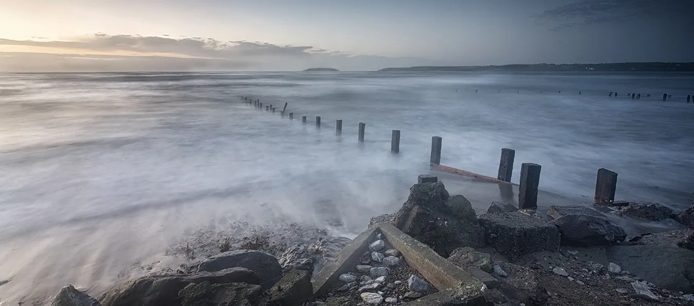 Coastal Groynes (in colour)