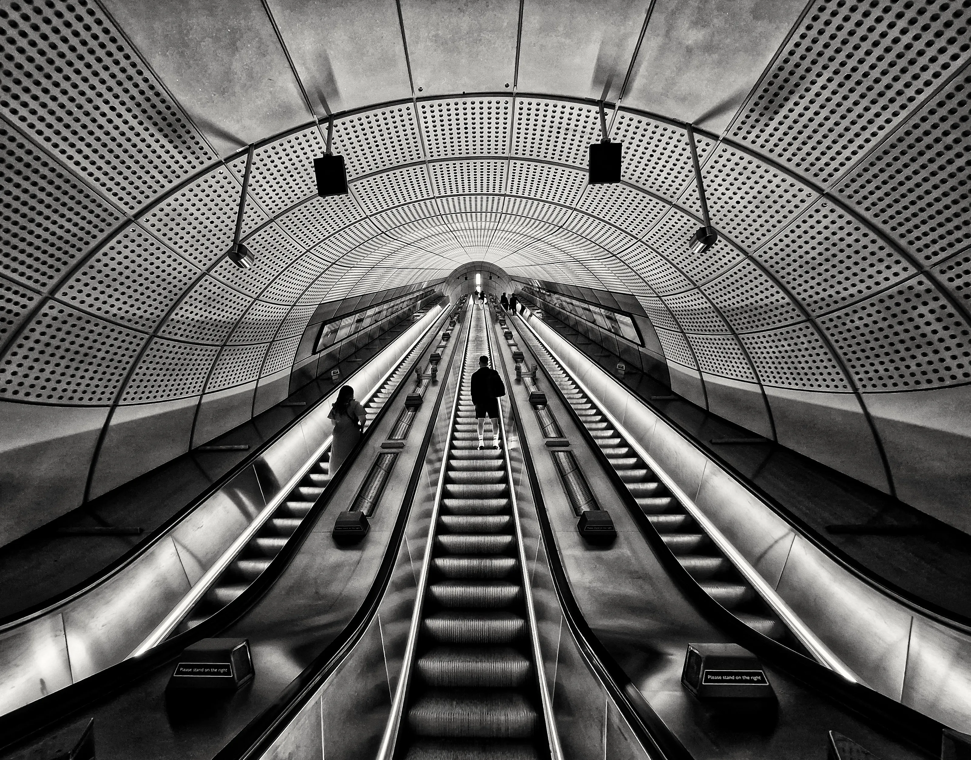 Escalators and Elevators