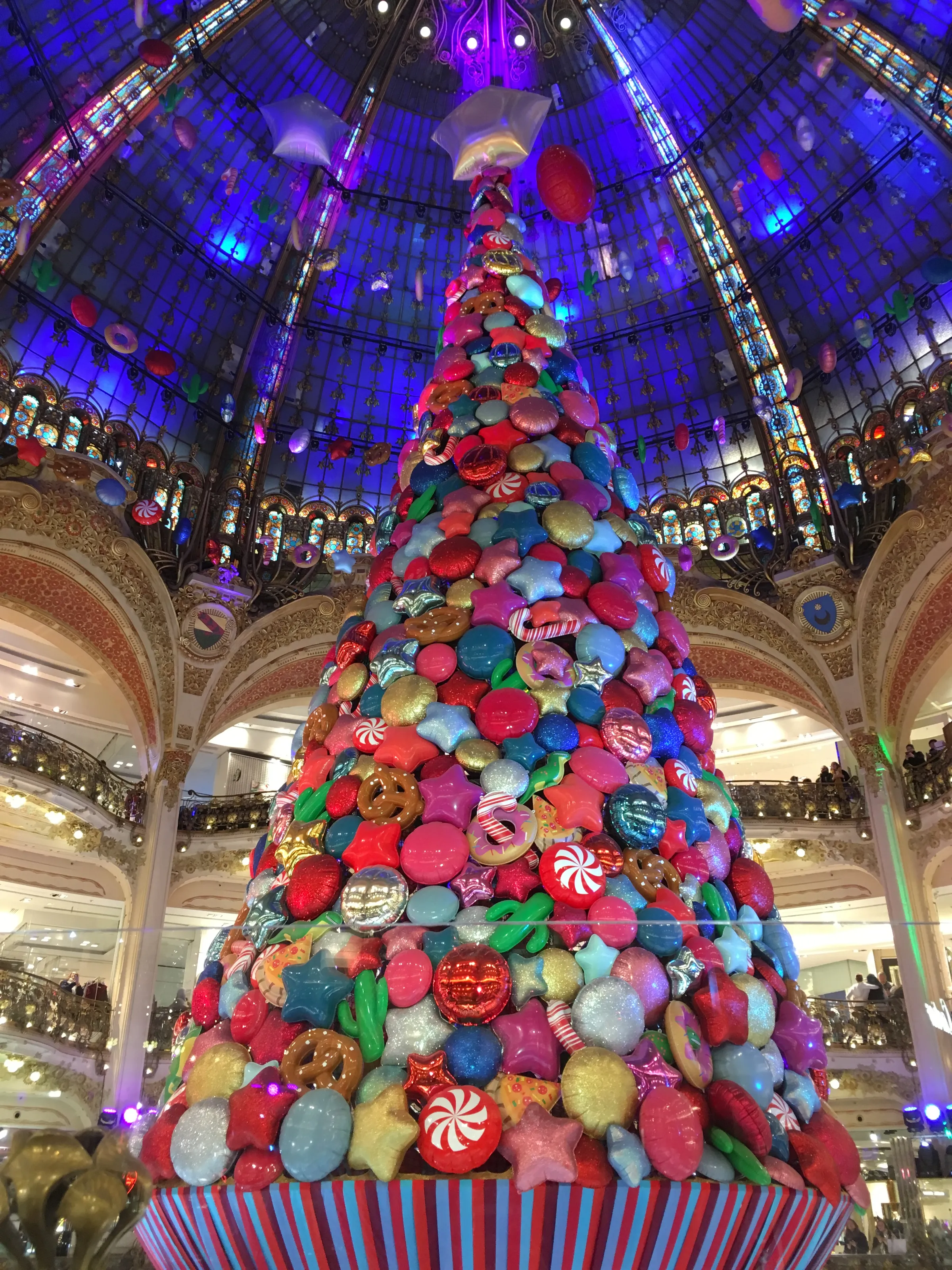 Decorated Christmas Trees (in colour)