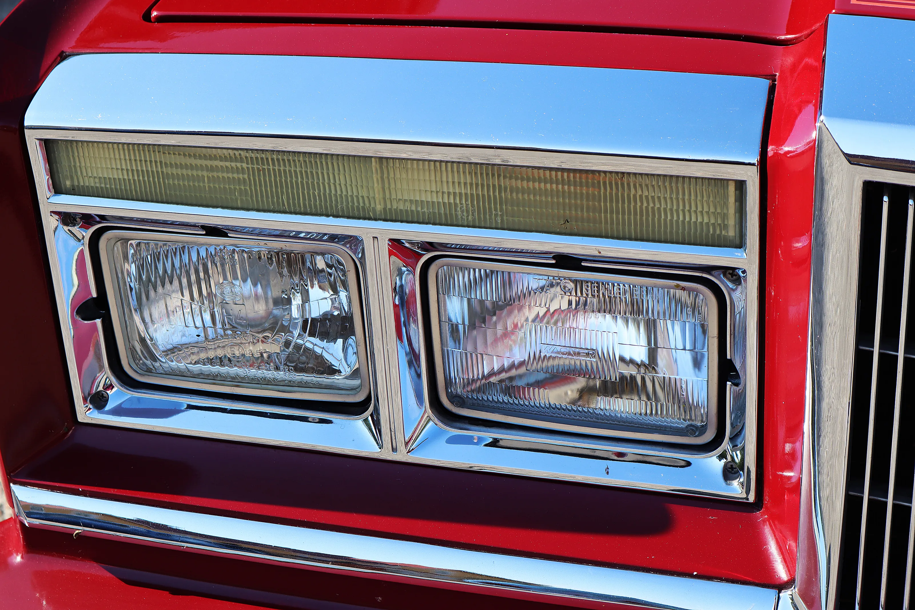 Part of the Exterior of a Car