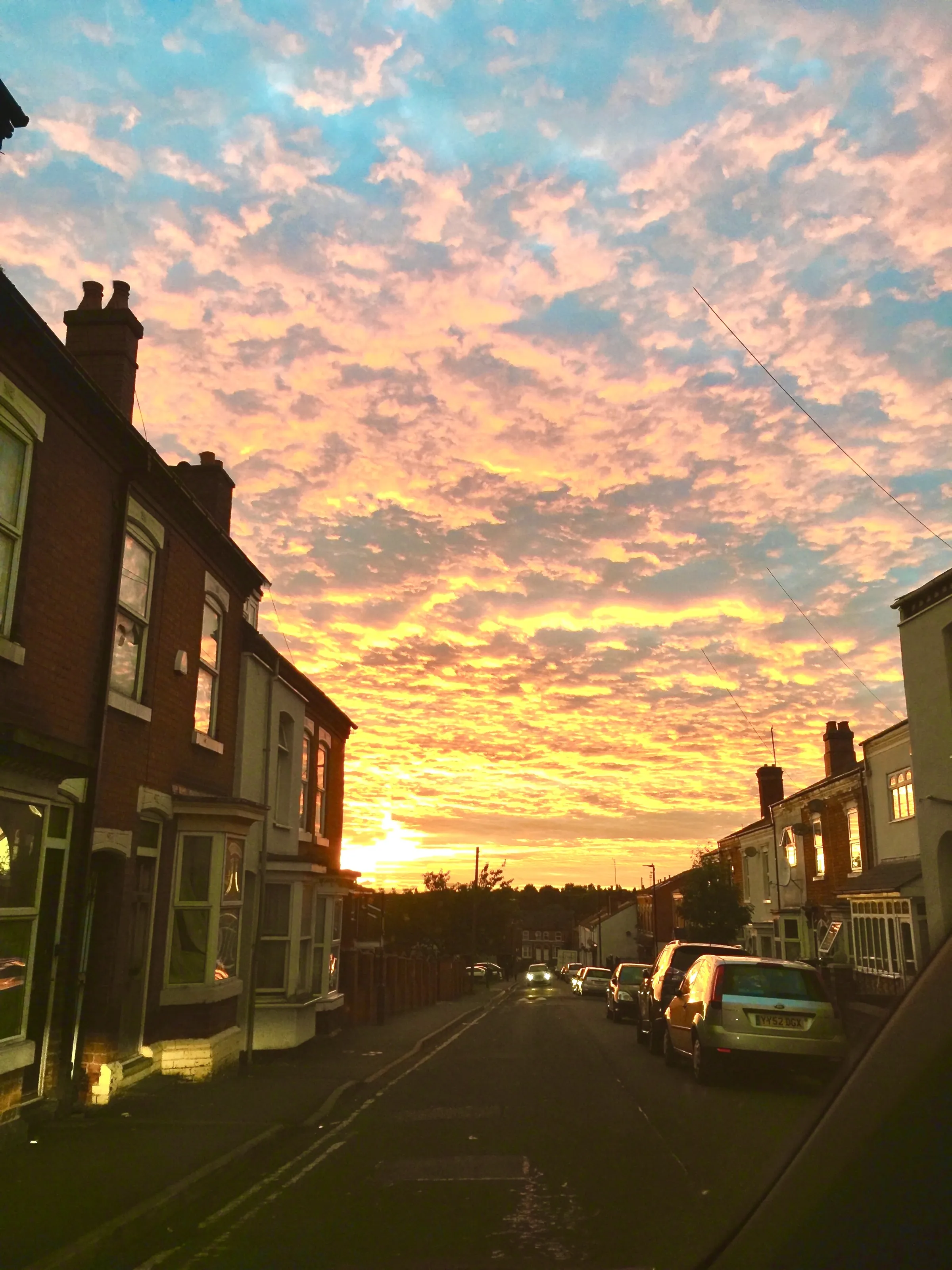 Sunrise and Sunset in the City