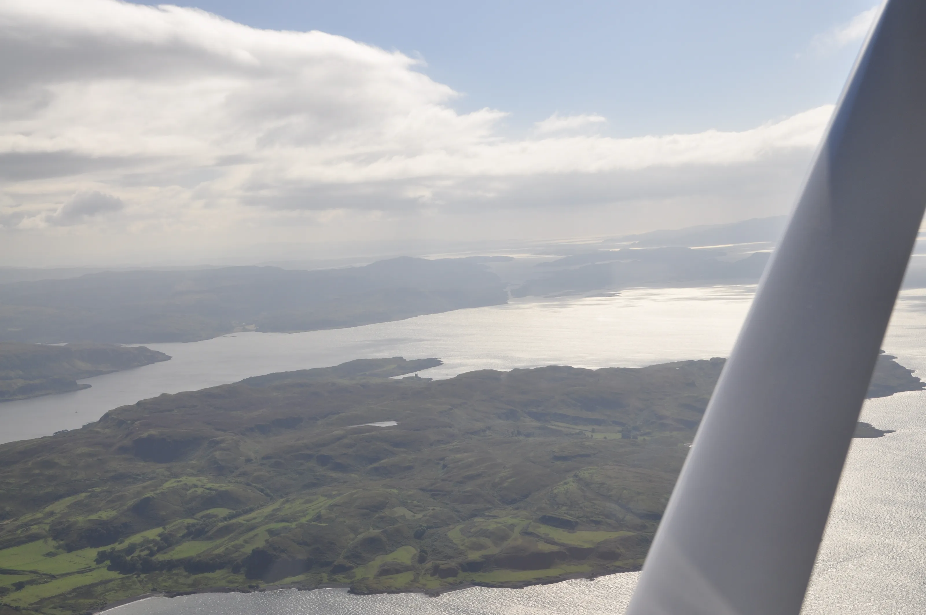 From Inside a Plane