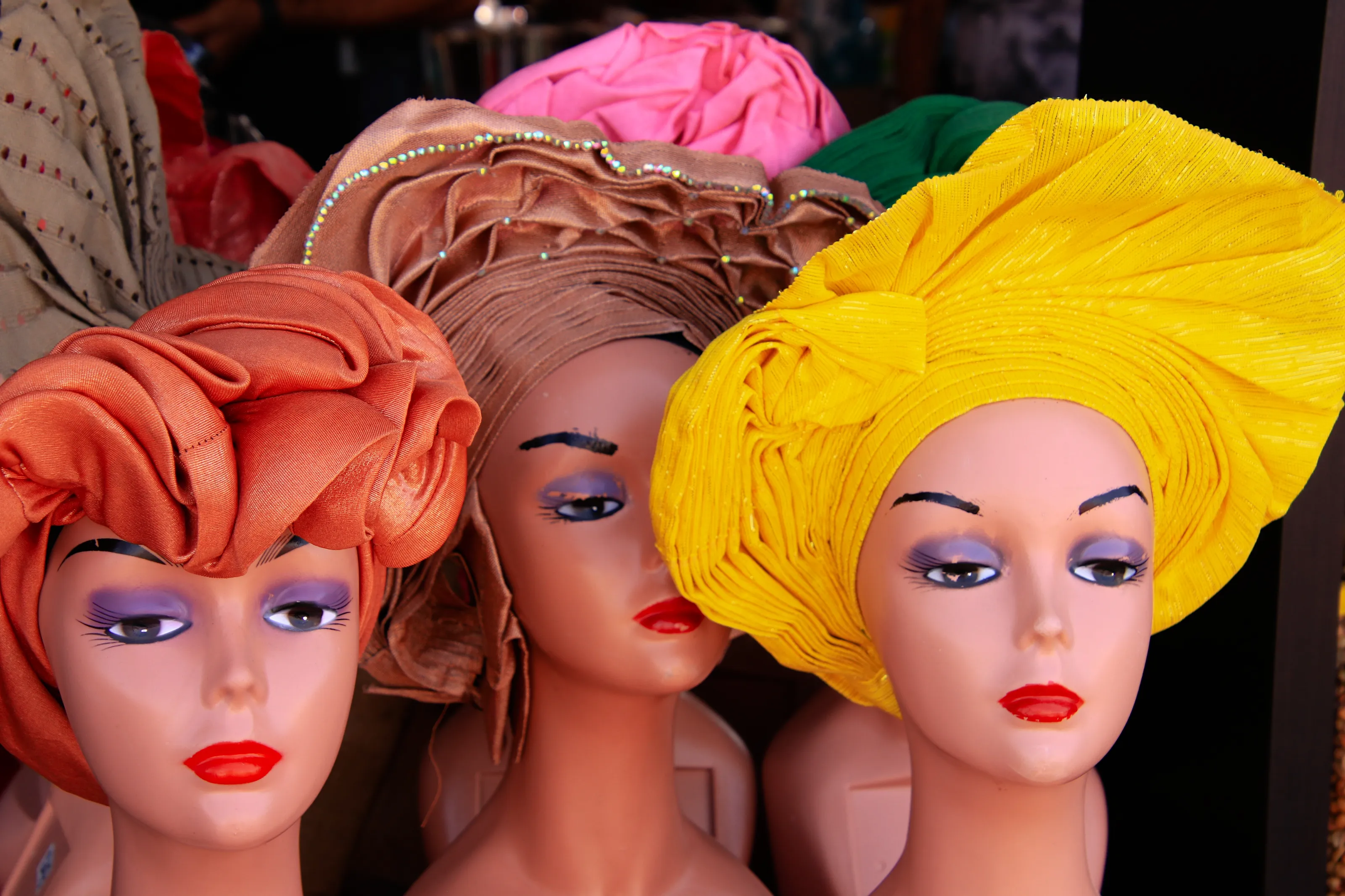 Mannequin Faces Only