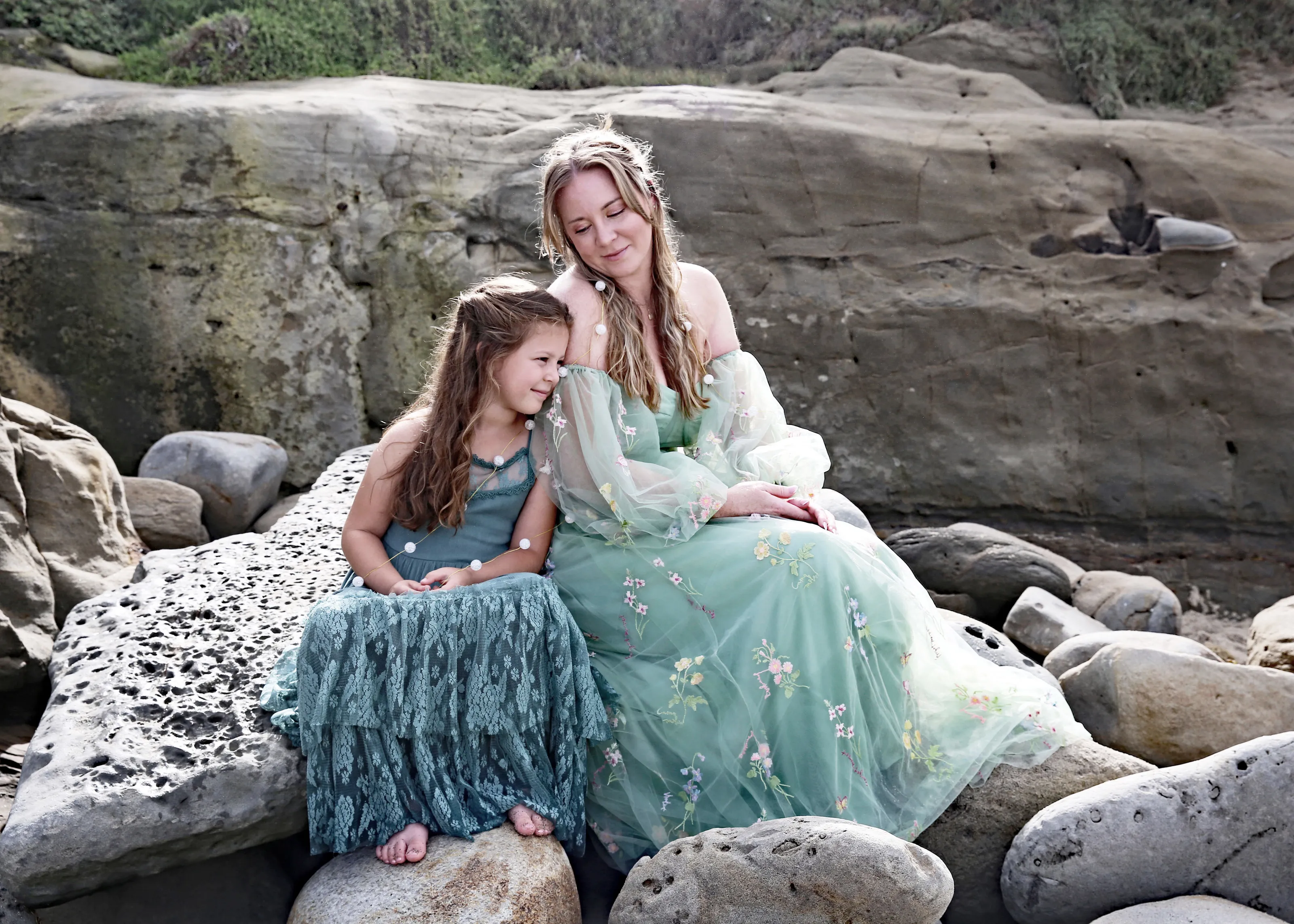 A Mother-Daughter Bond (in colour)