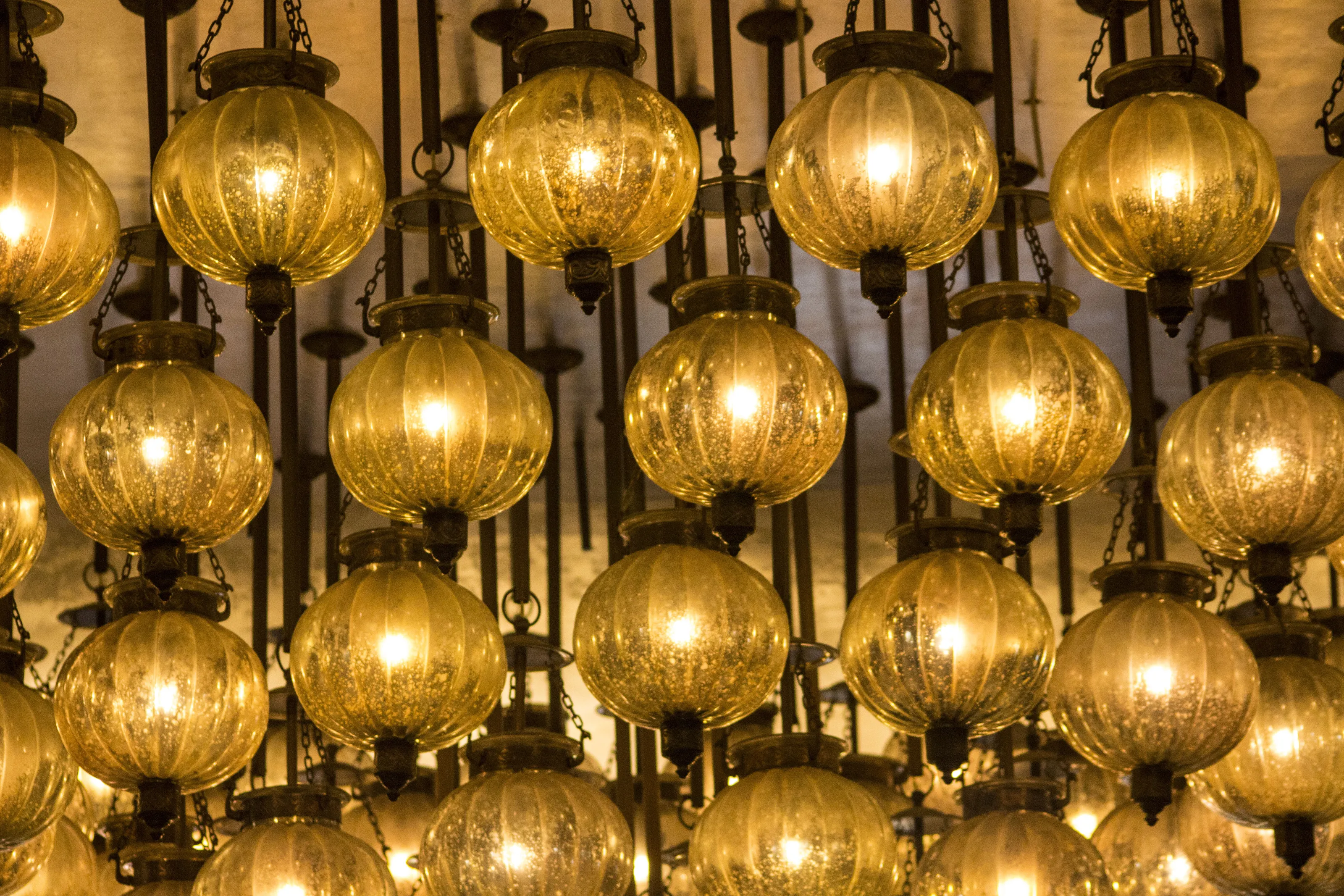 Chandeliers and light fittings