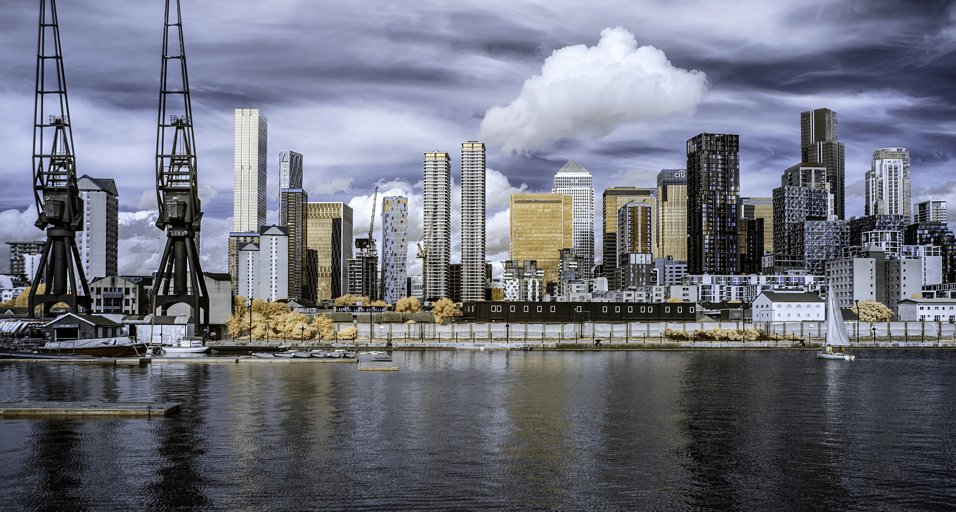 Town and city skylines
