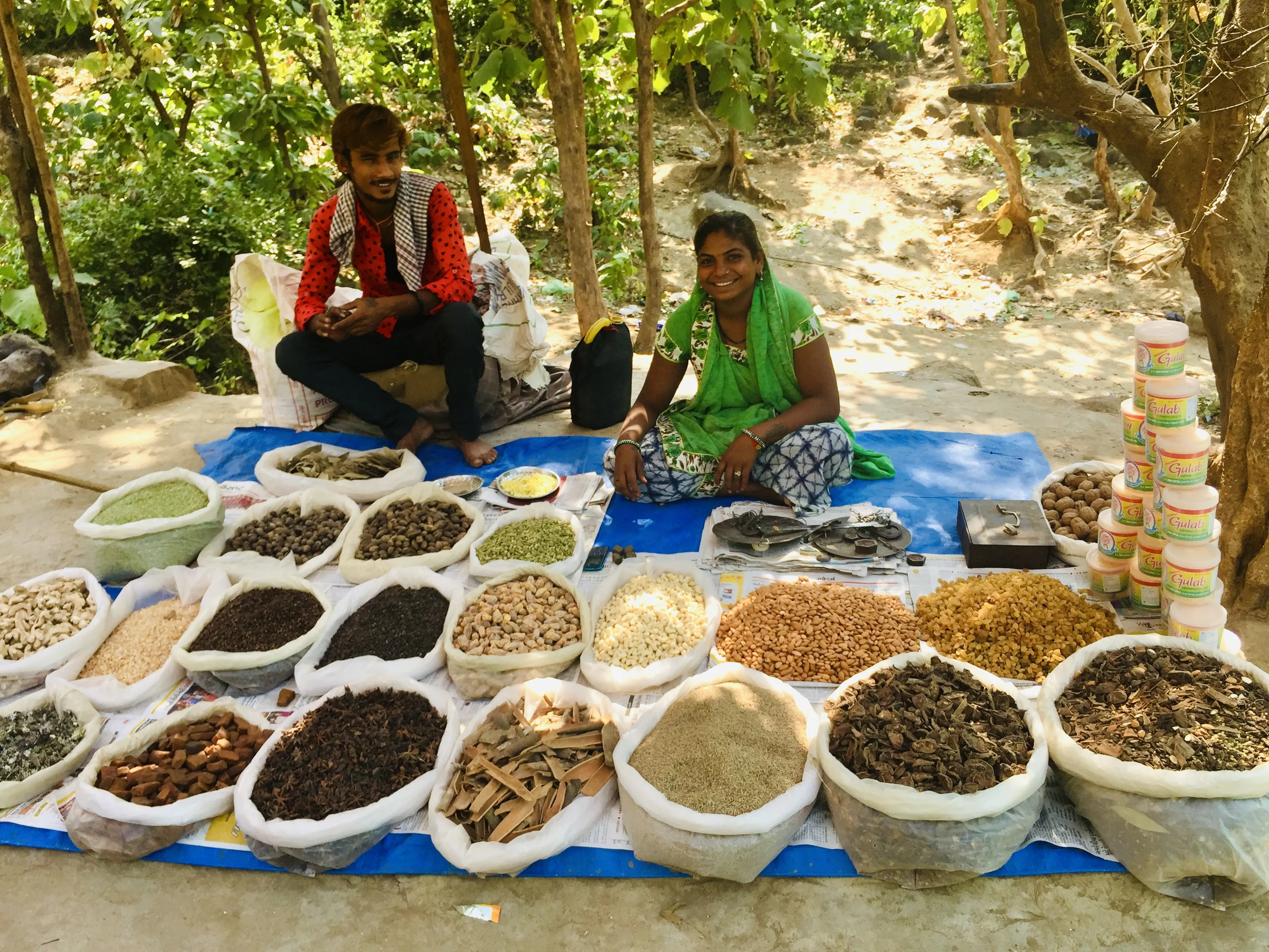 Street Vendors (in colour)