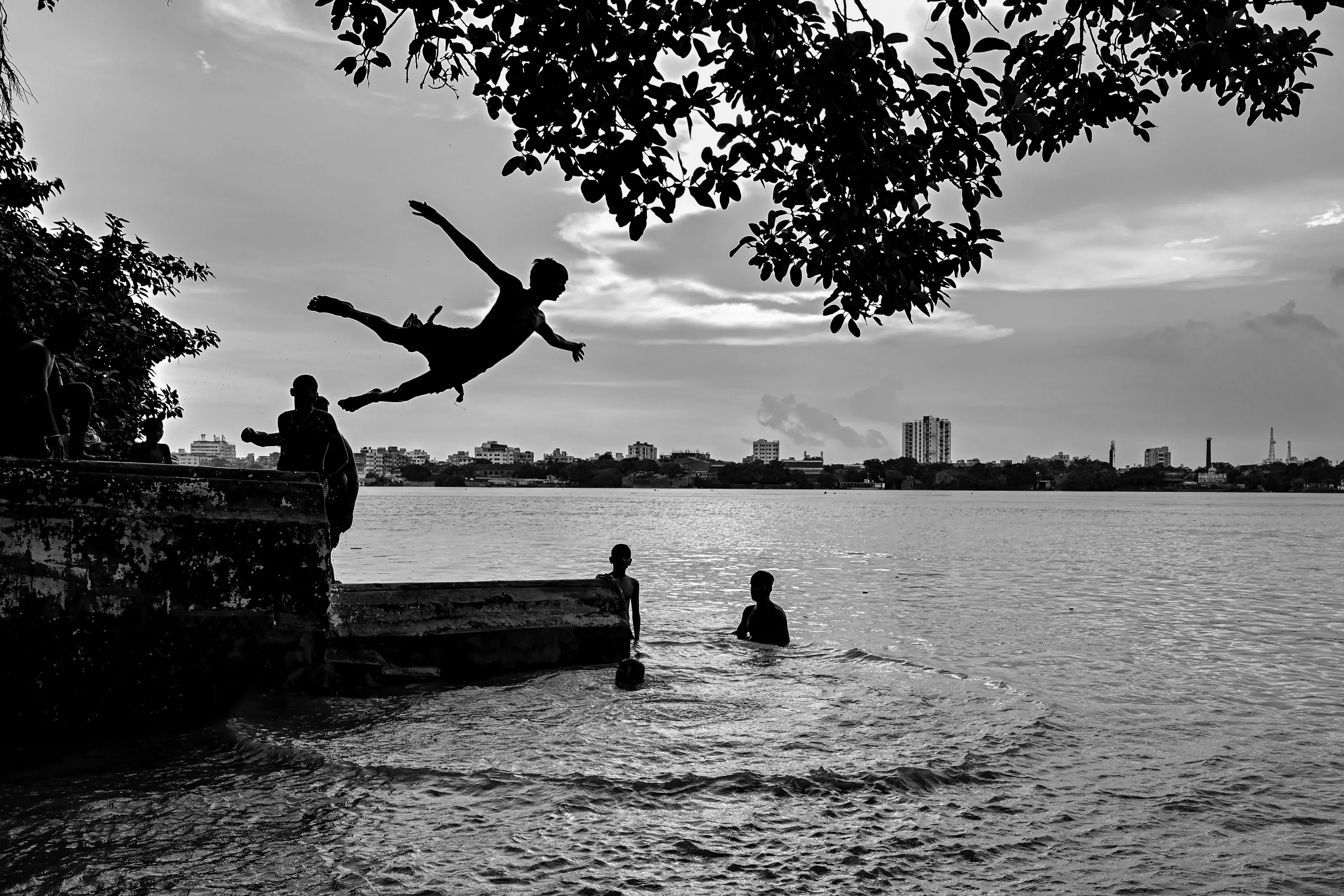 Street Photography Silhouettes in Black and White