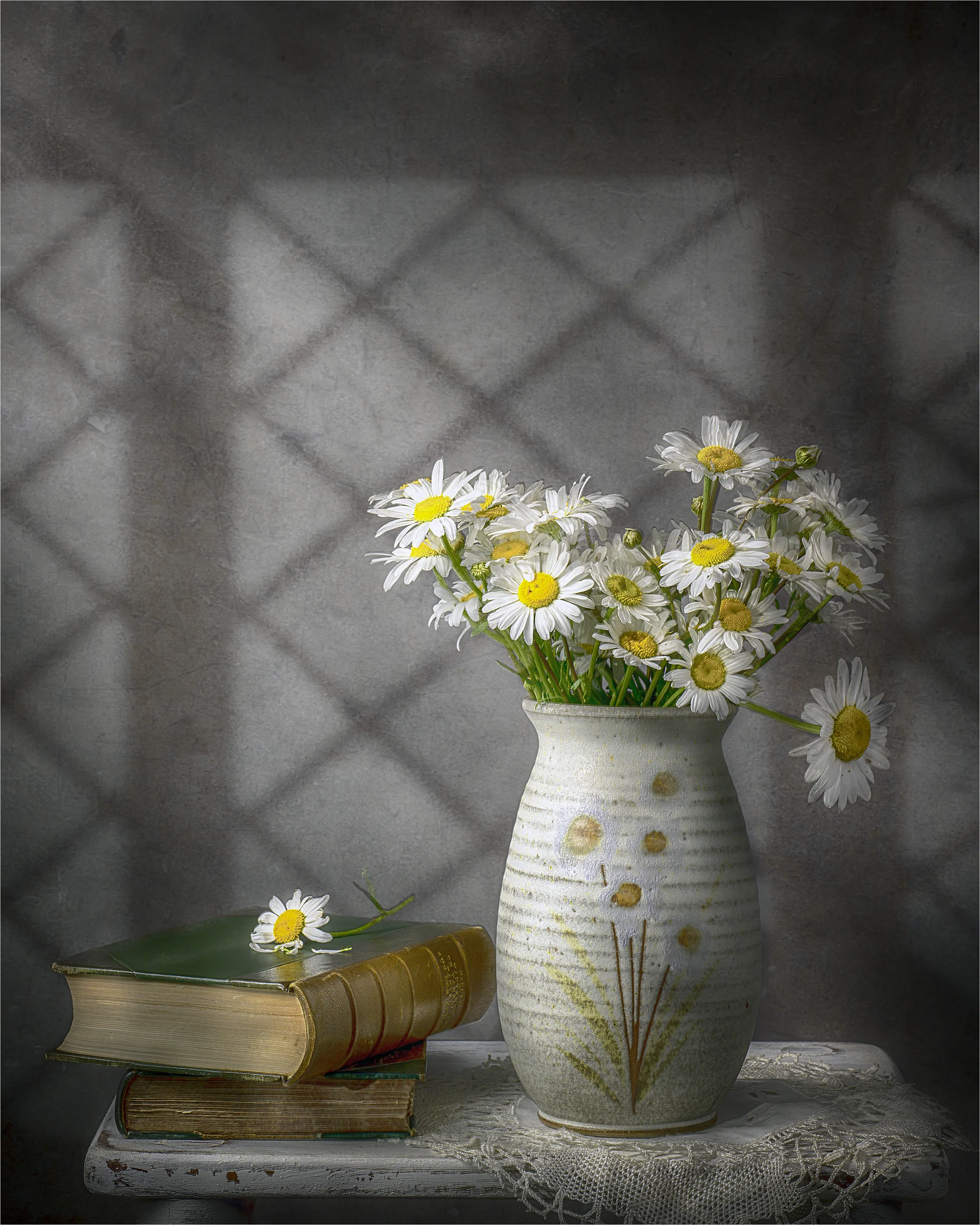 Flowers in a Studio Setup