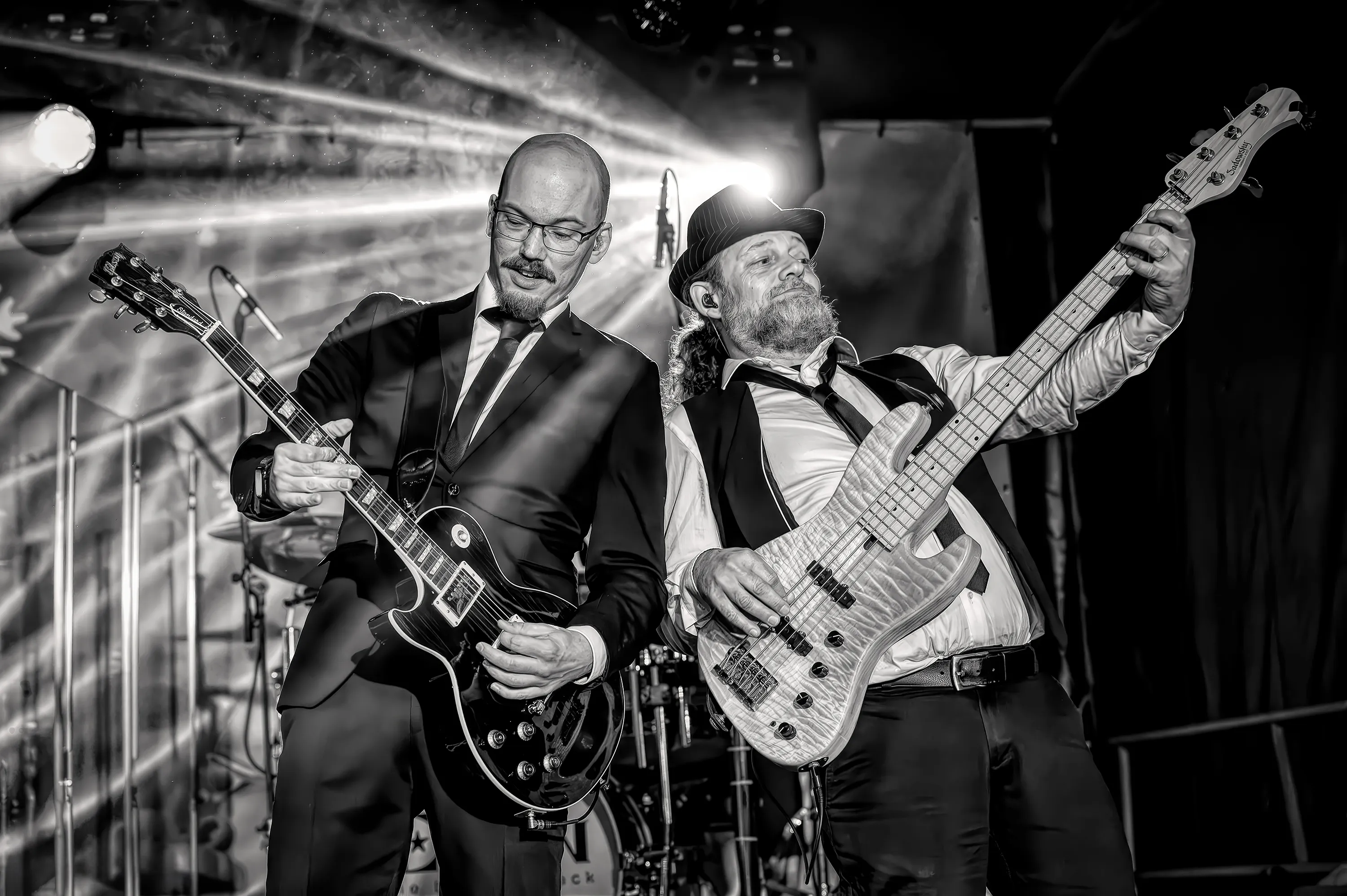Musicians Performing on Stage