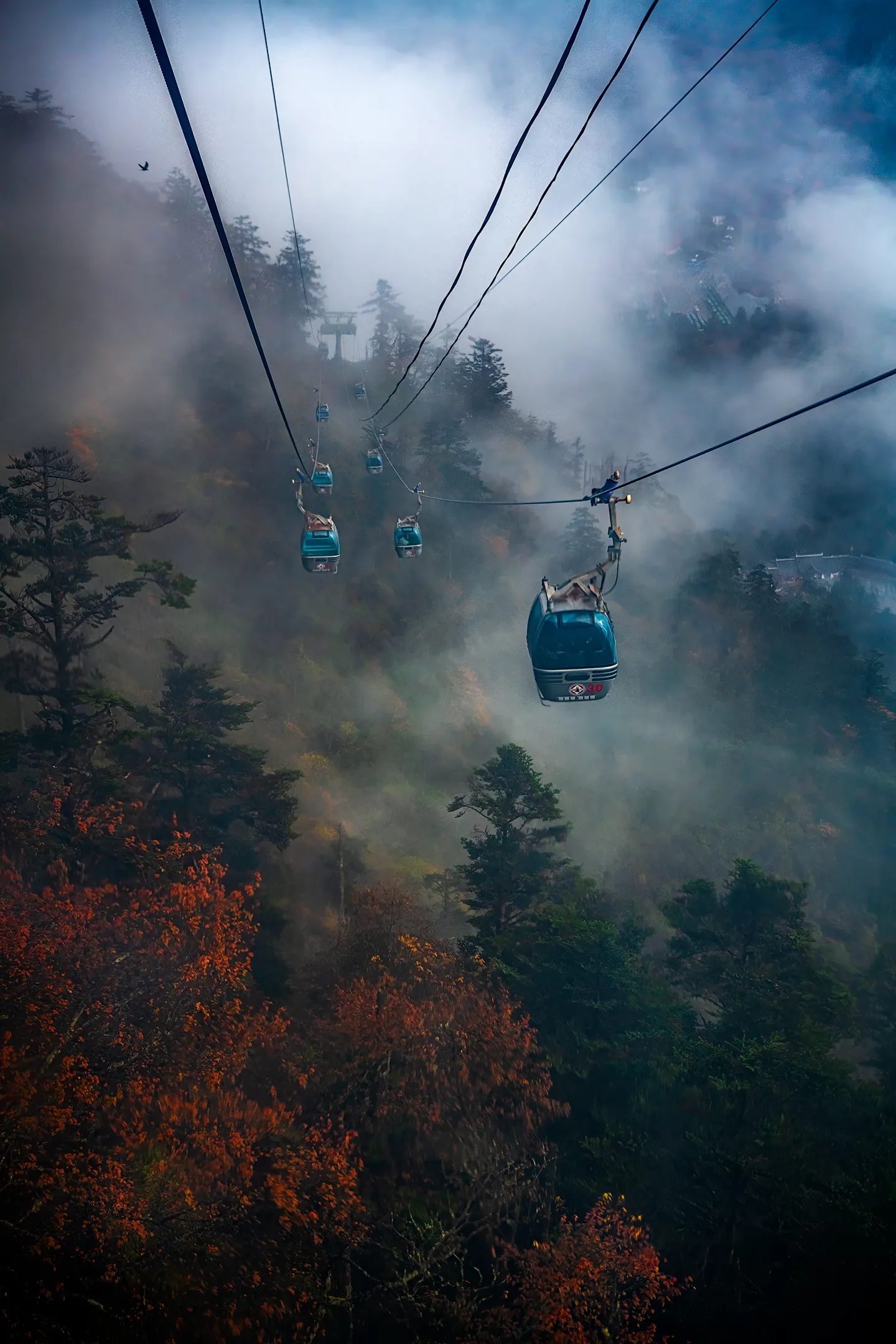 Cable Cars (in colour)