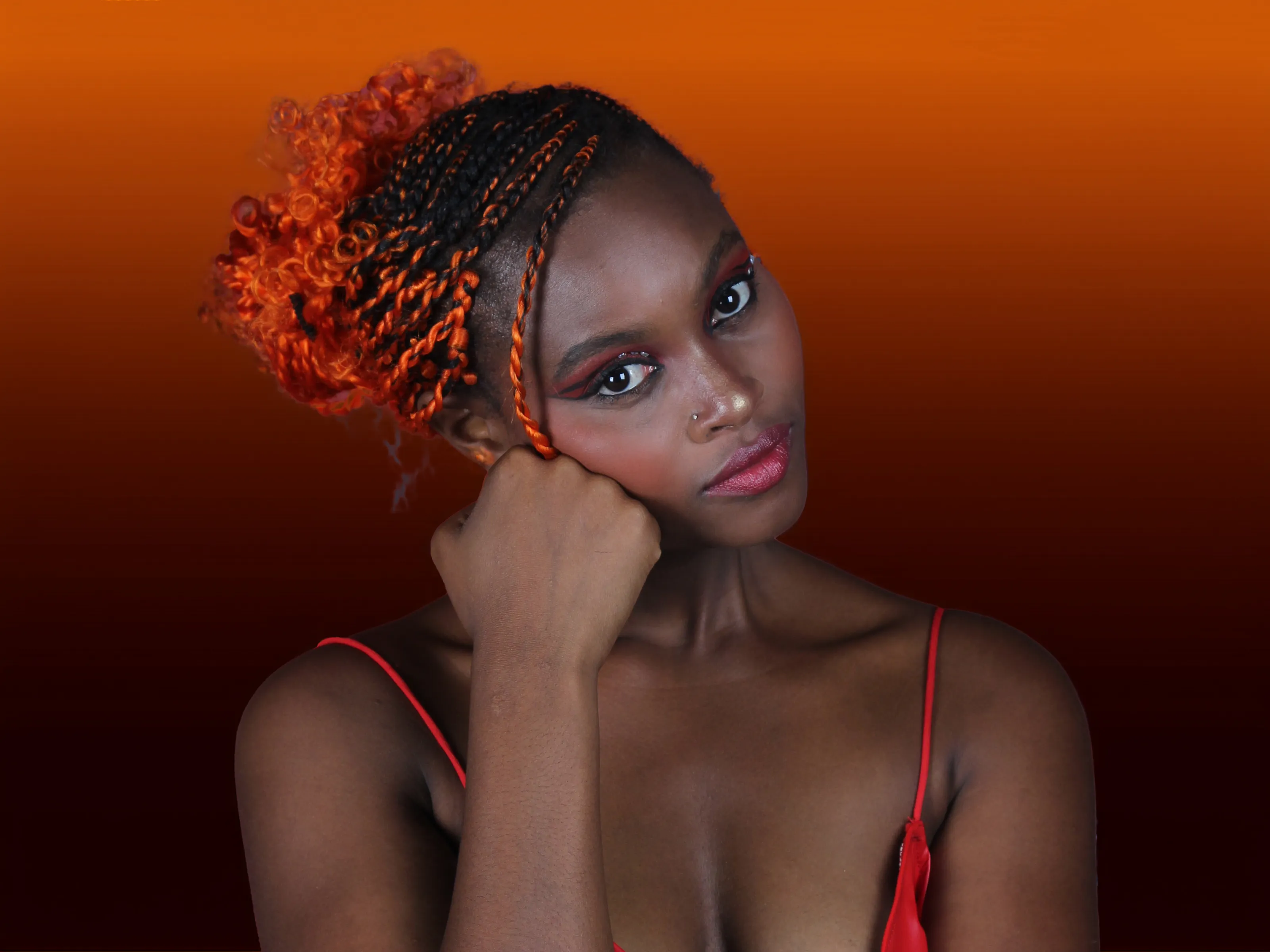 People with Colourful Hair (in colour)