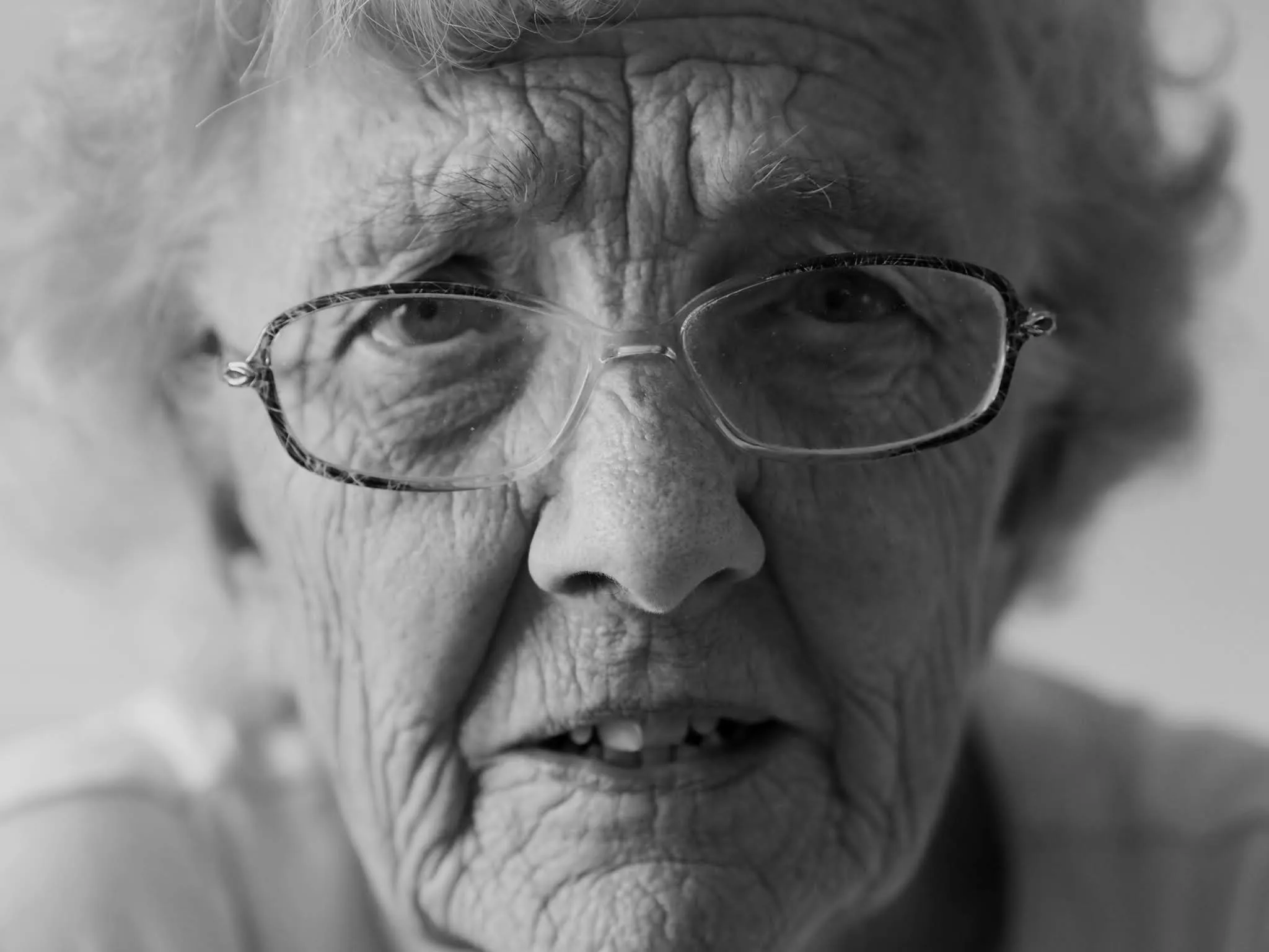 Black and White Portraits of People