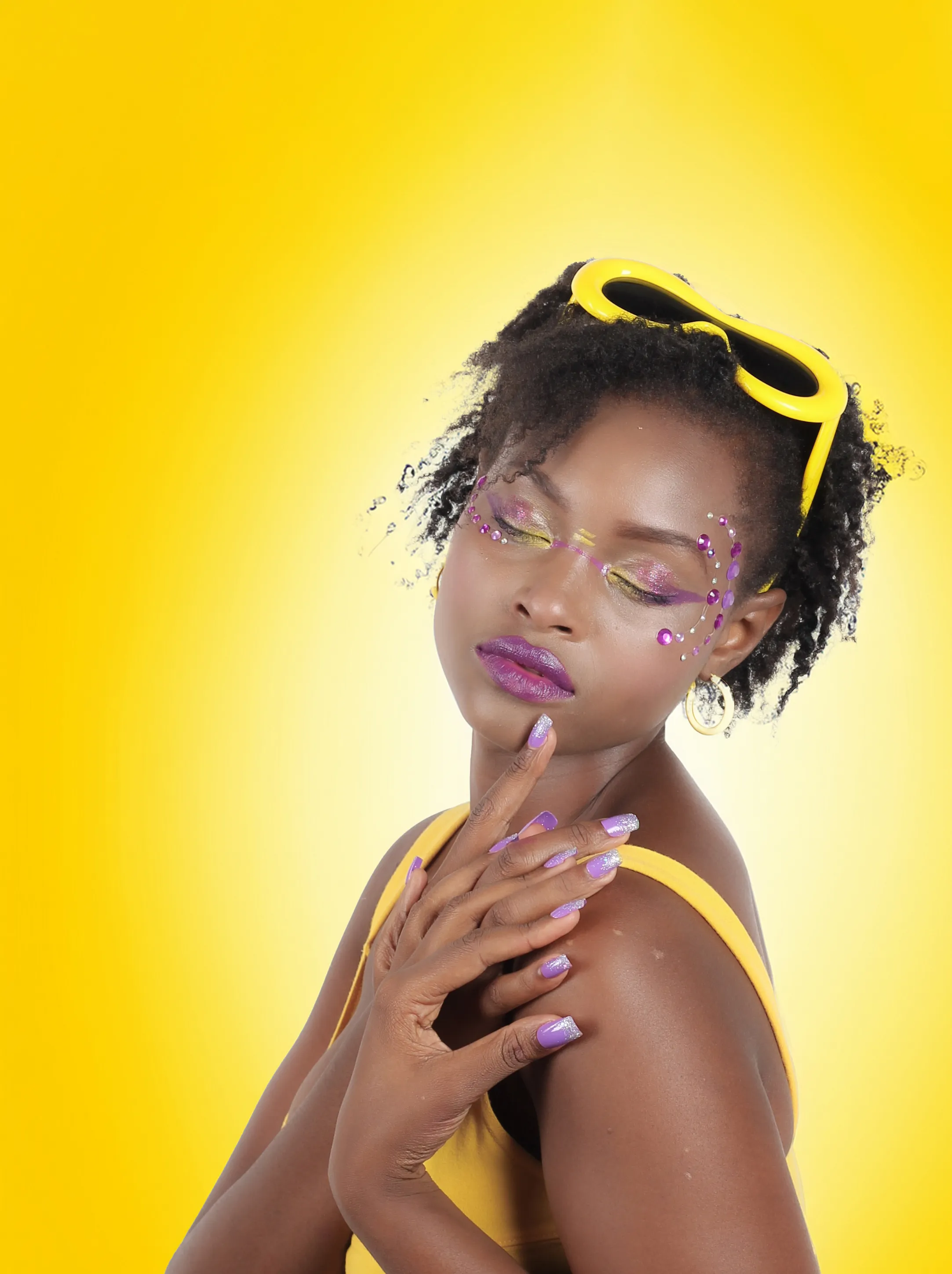 Yellow and Purple Together (in colour)