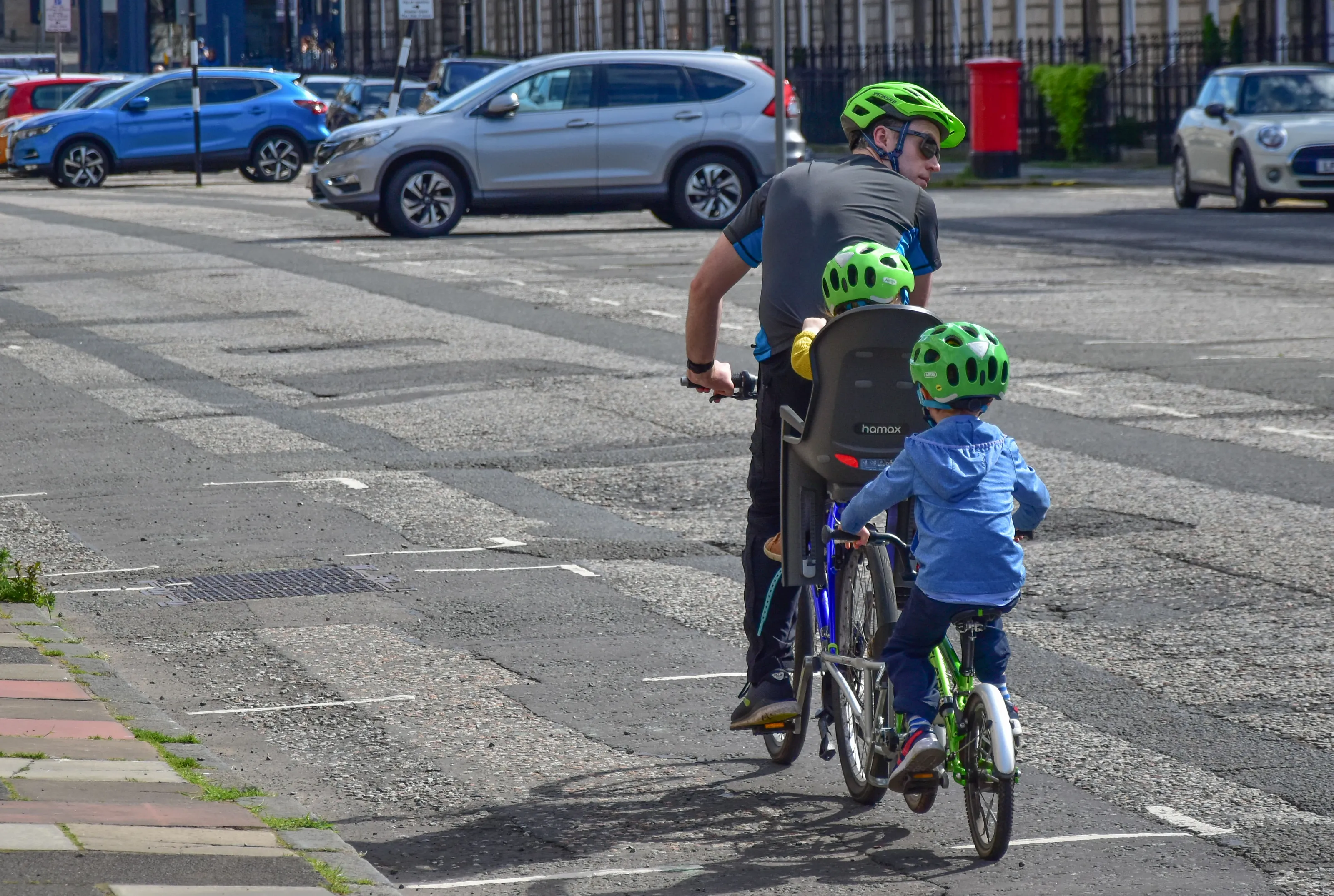 Cyclists on Bicycles