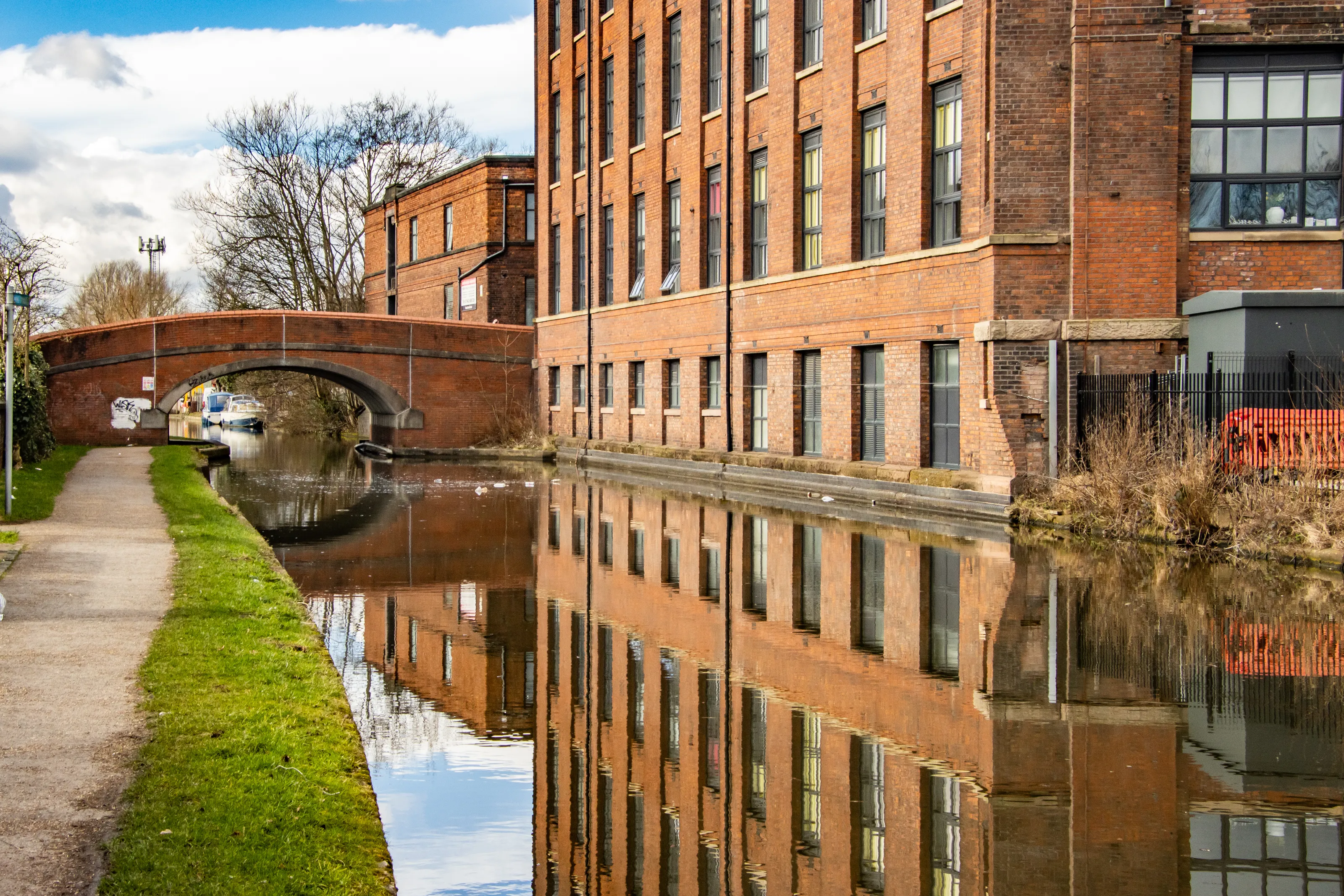 Canal Bridges in Urban Landscapes