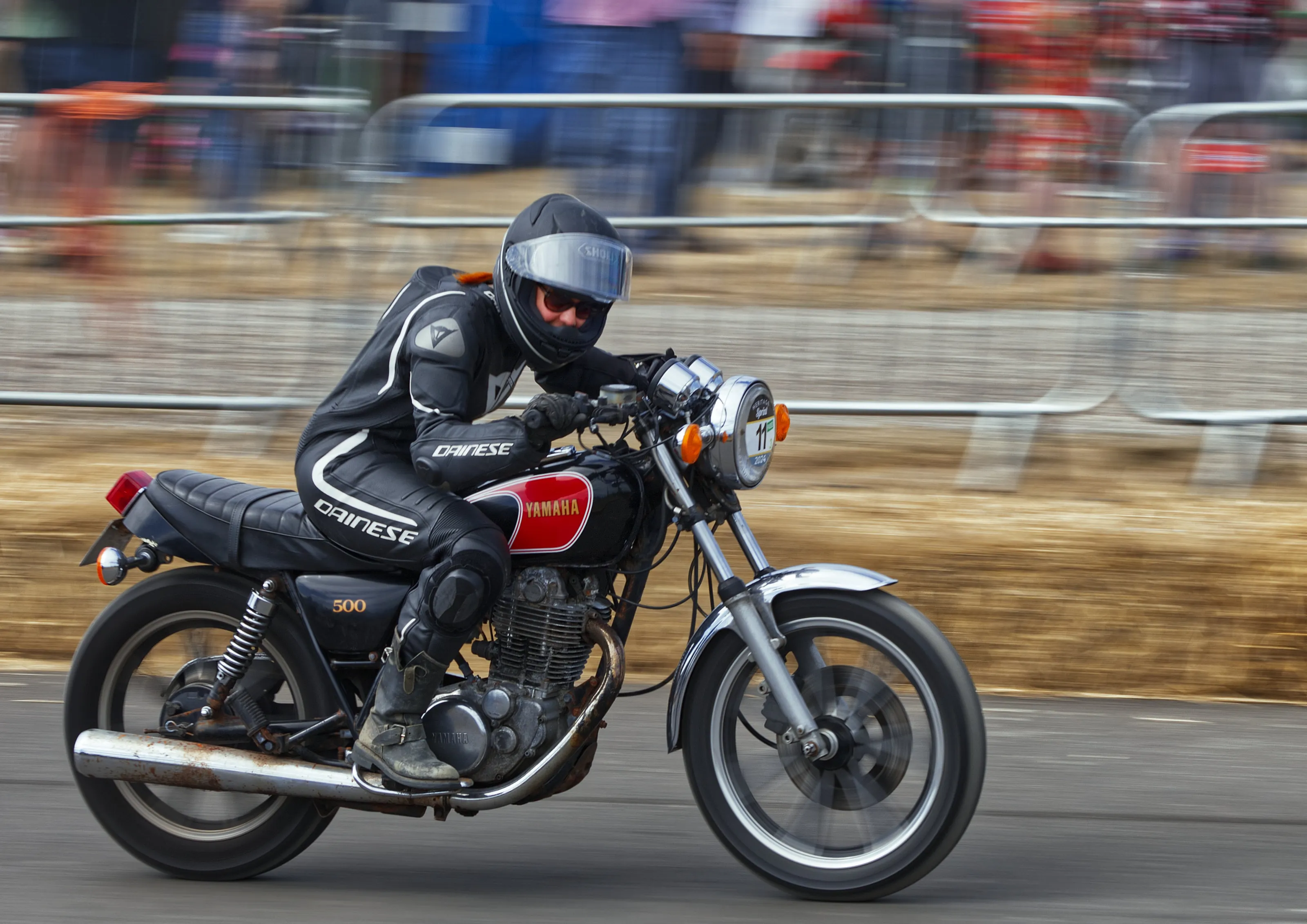 Vintage and Classic Motorbikes (in colour)