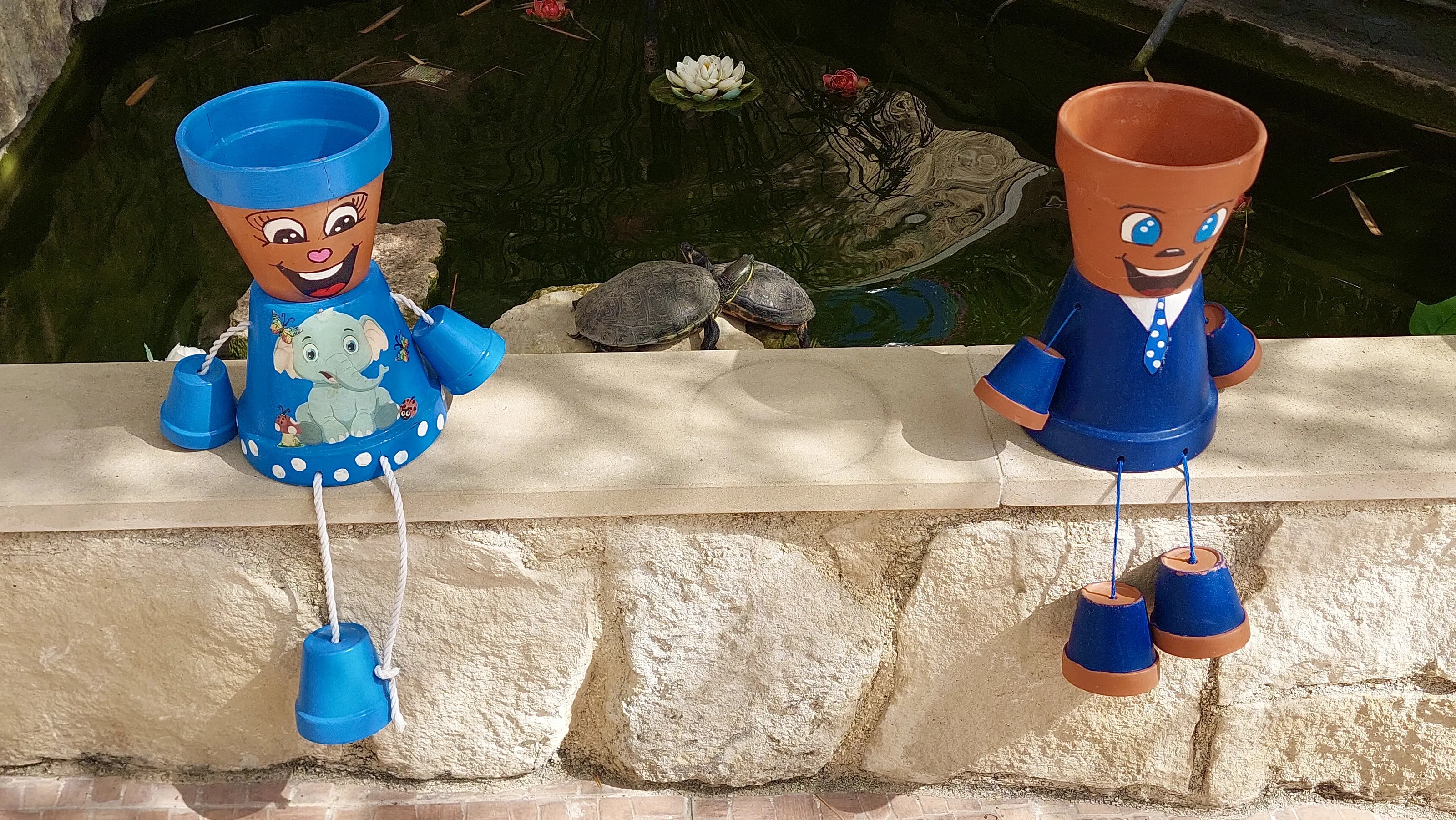 Plant Pots (in colour)