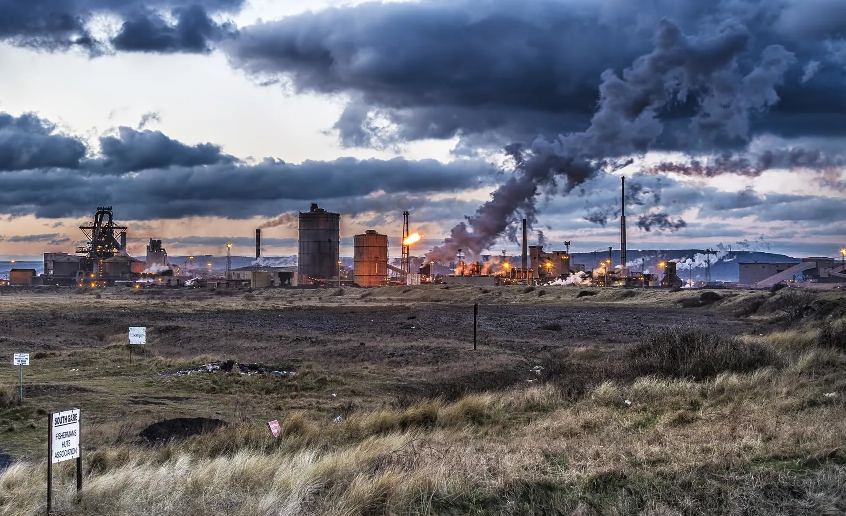 Damaged landscapes