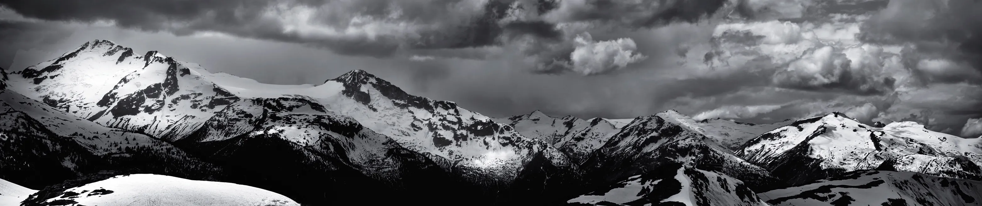 Black and white landscapes