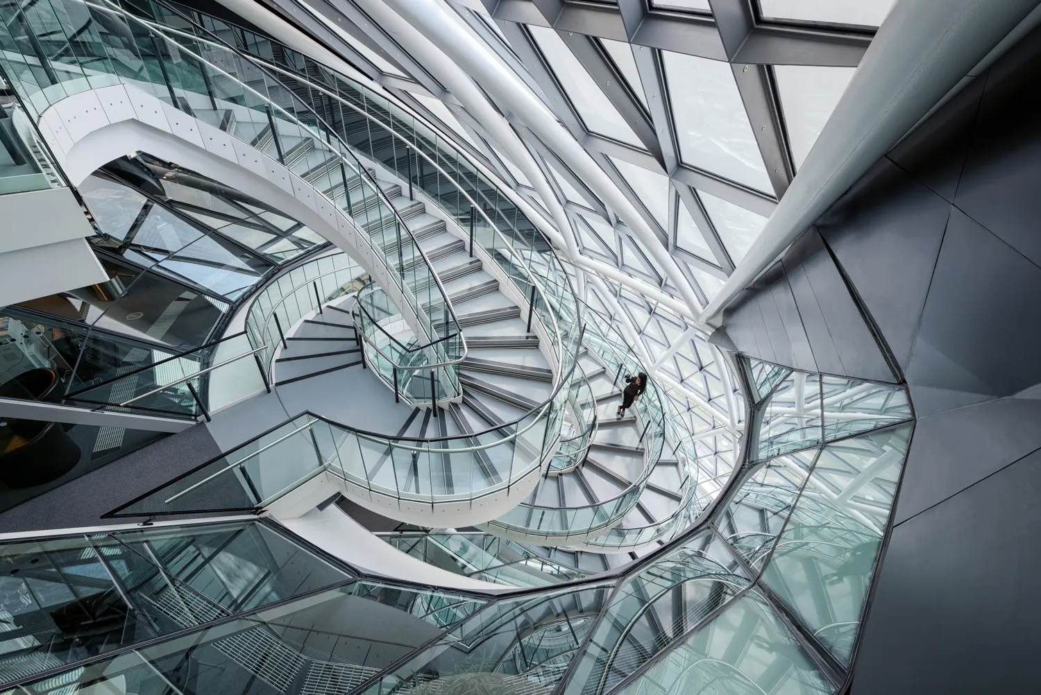 Futuristic buildings