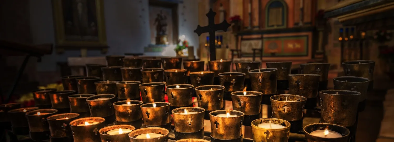 By candlelight