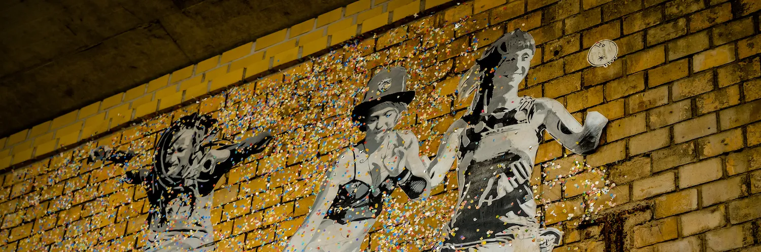 Street art - more than scratchwork