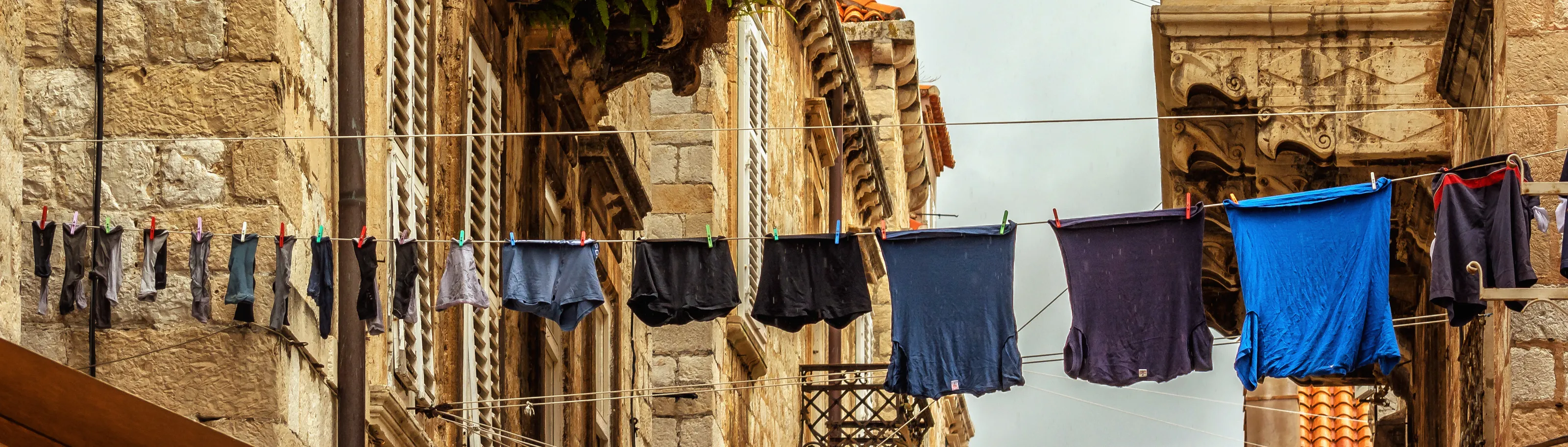 Washing lines around the world