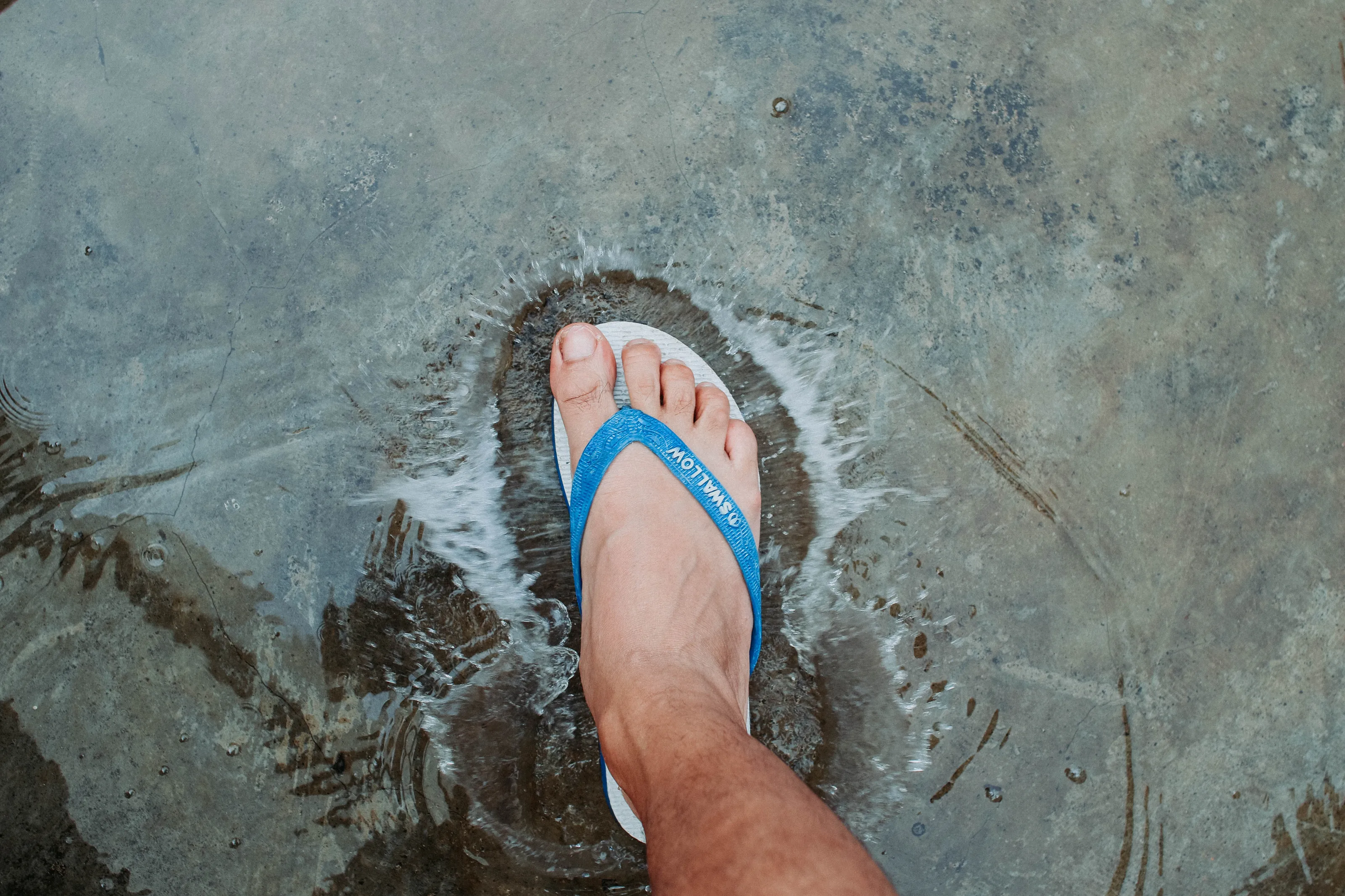 Show one of your feet