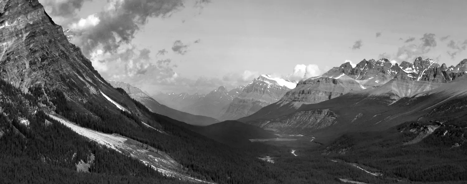 Landscapes in black and white