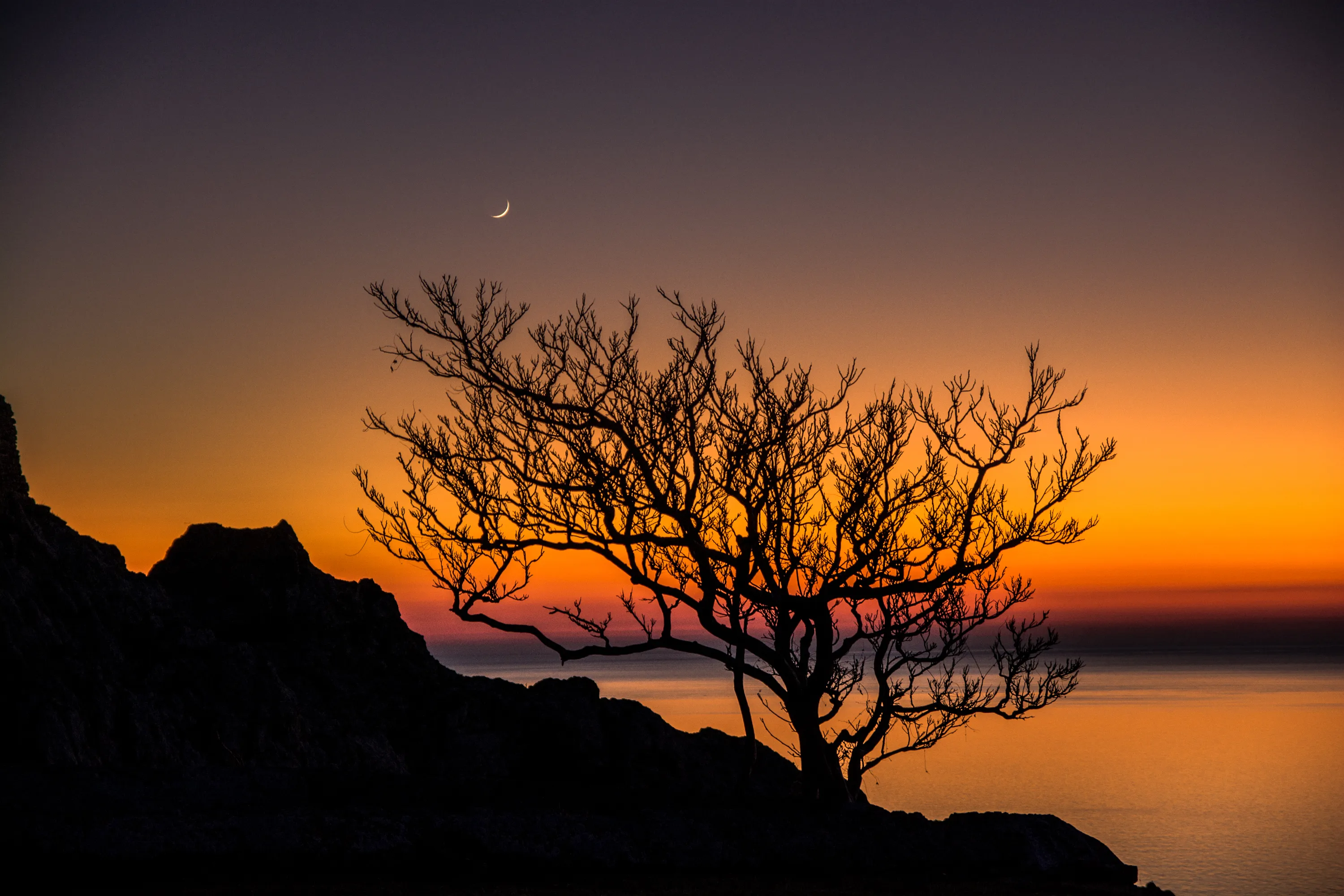 Colours of sunset