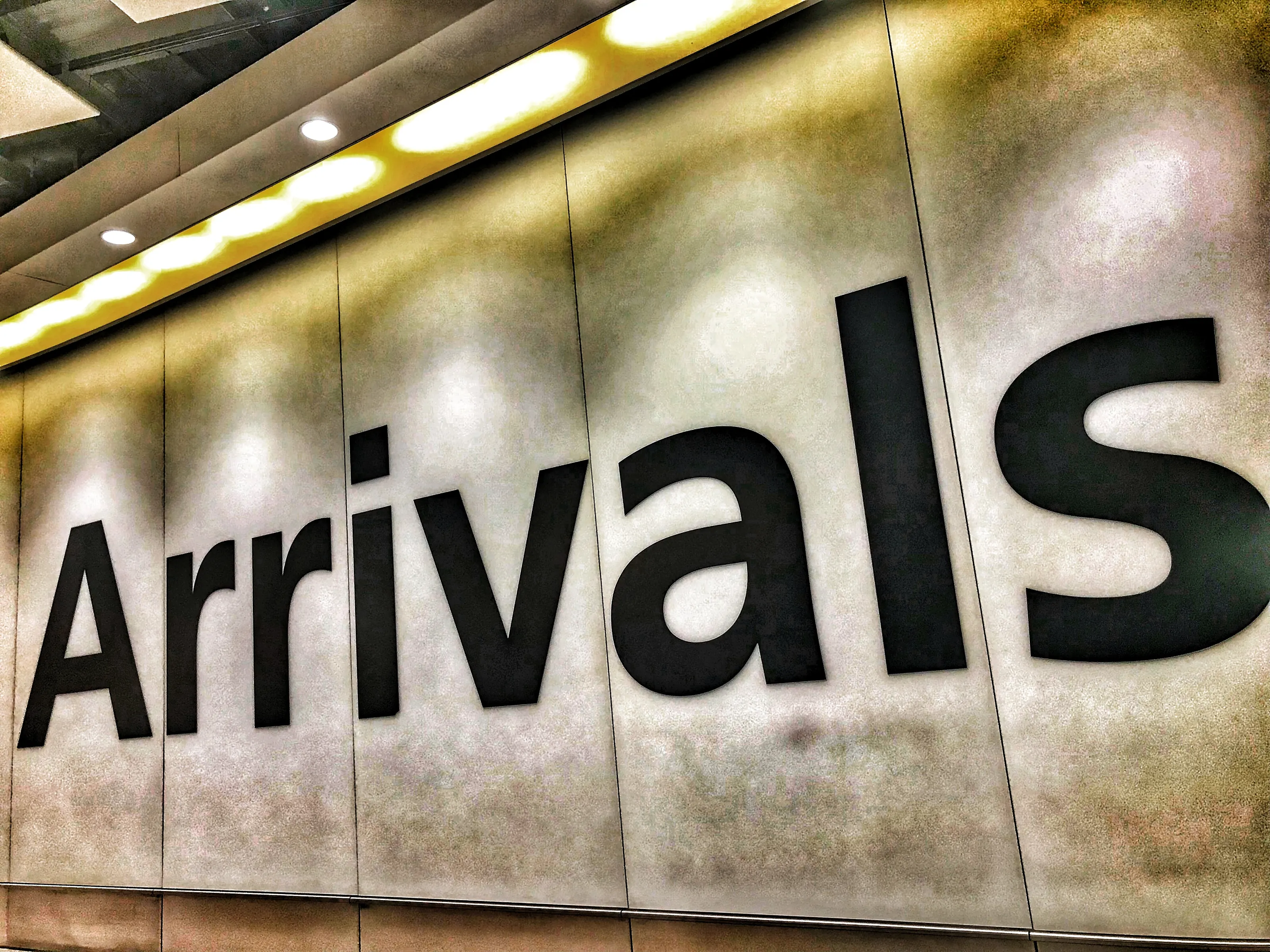 Airport scenes