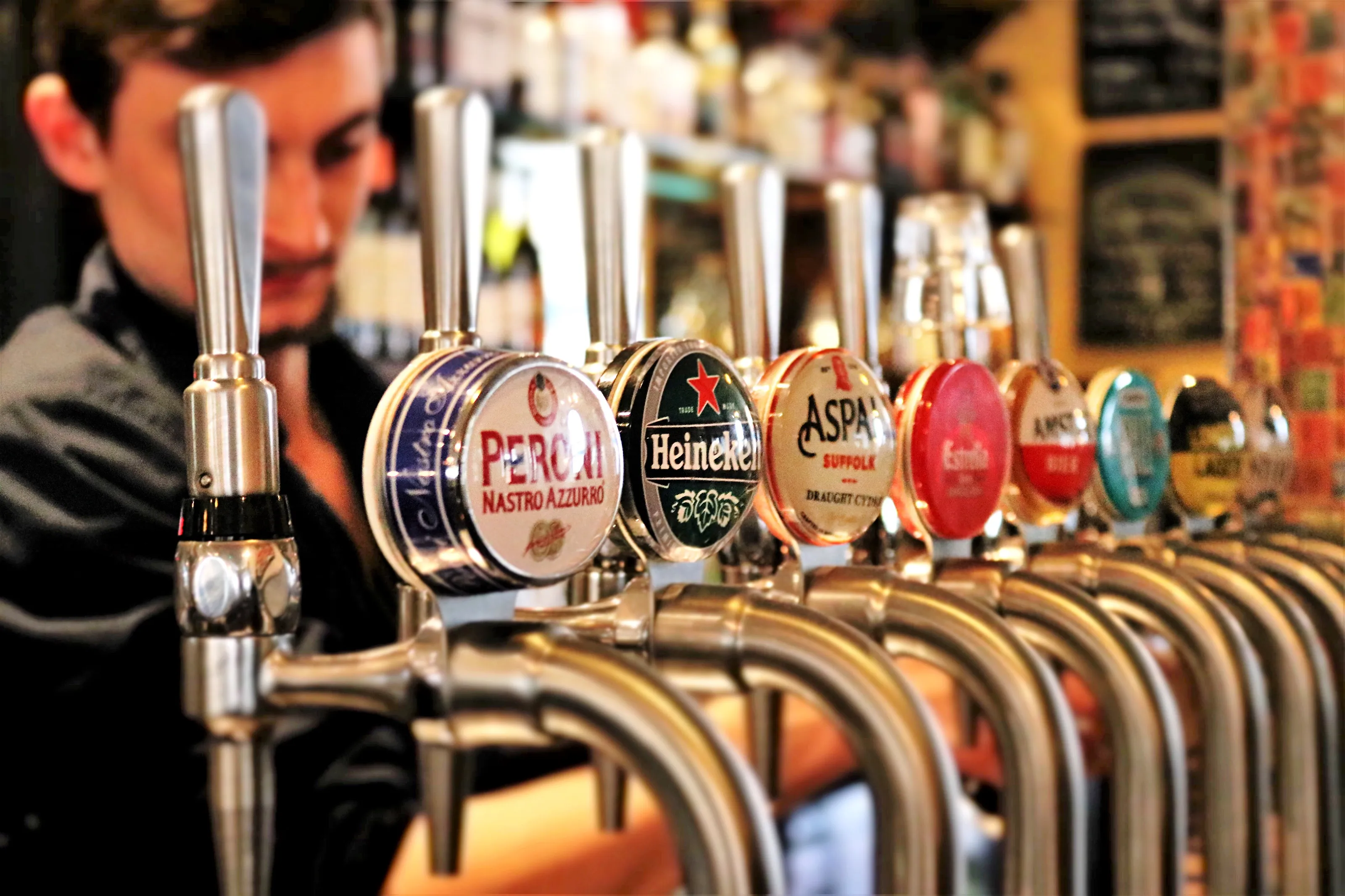 On tap