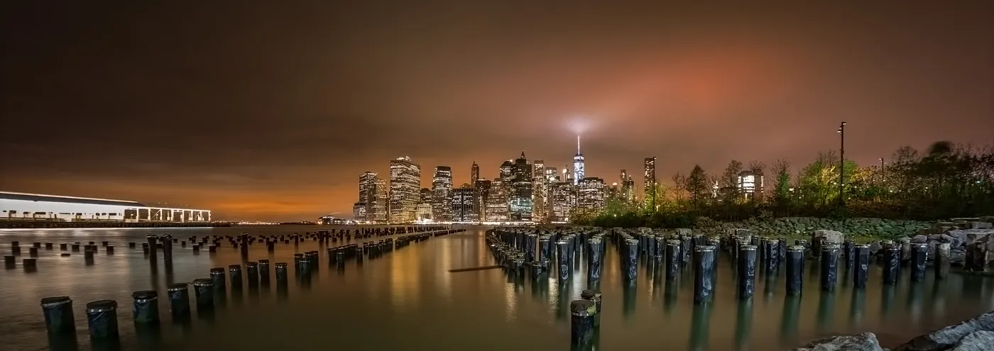 Outdoor night photography