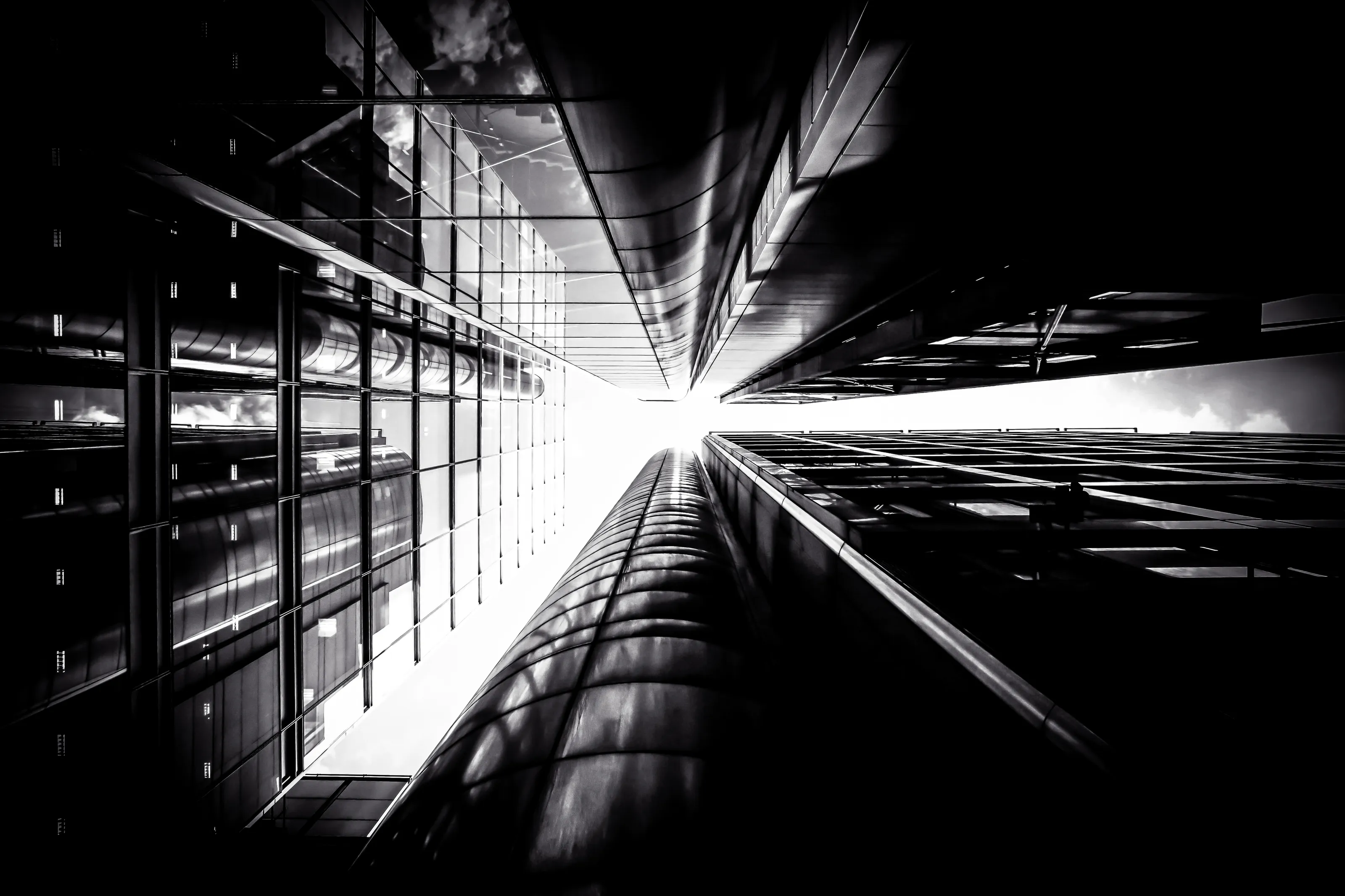 Looking Up In The City