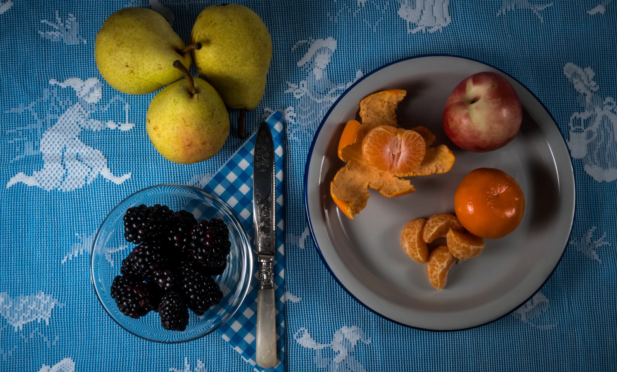 Food - tabletop view (Looking down)