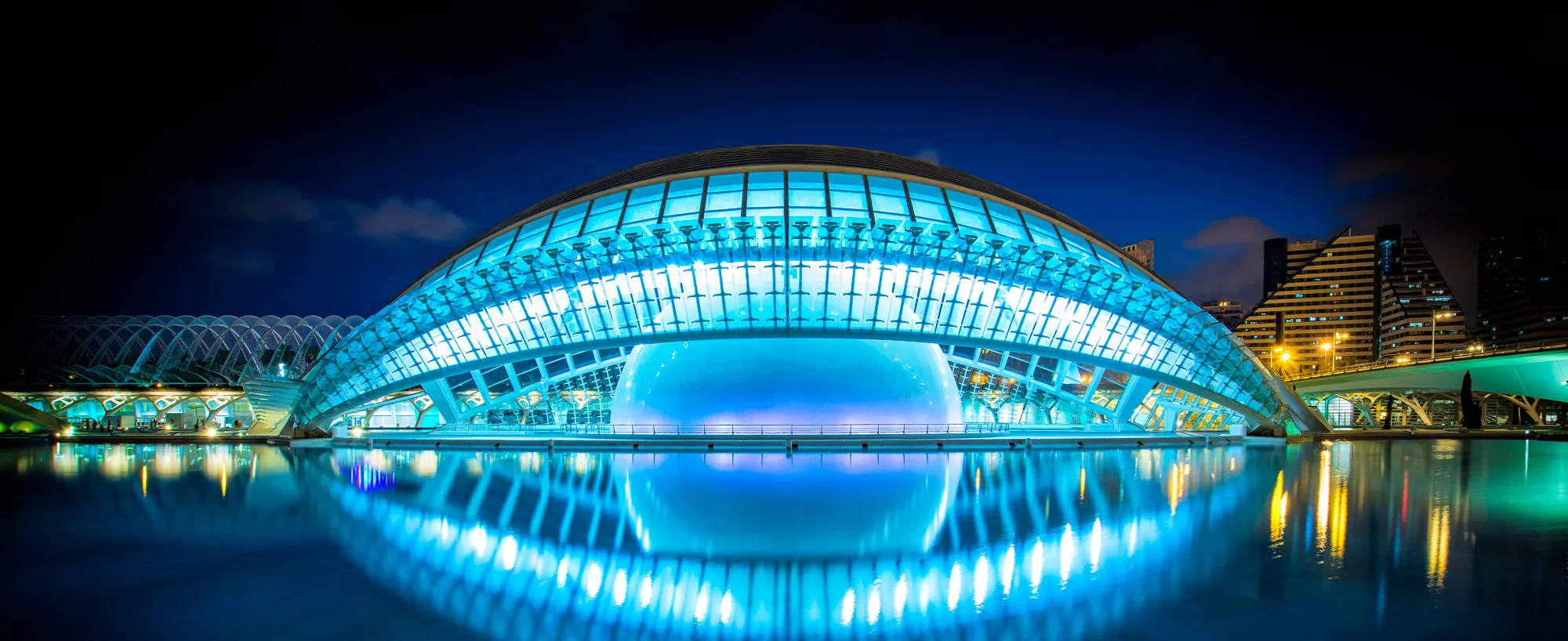 Architecture at night