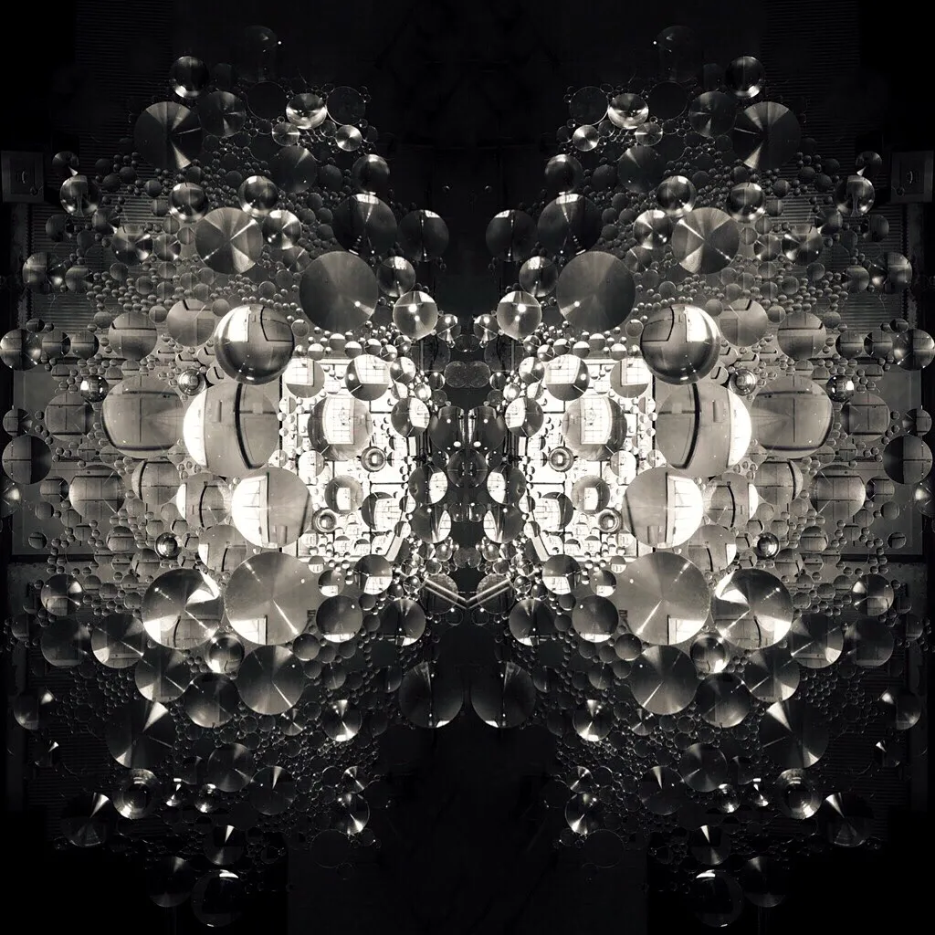 Light Installations in Black and White