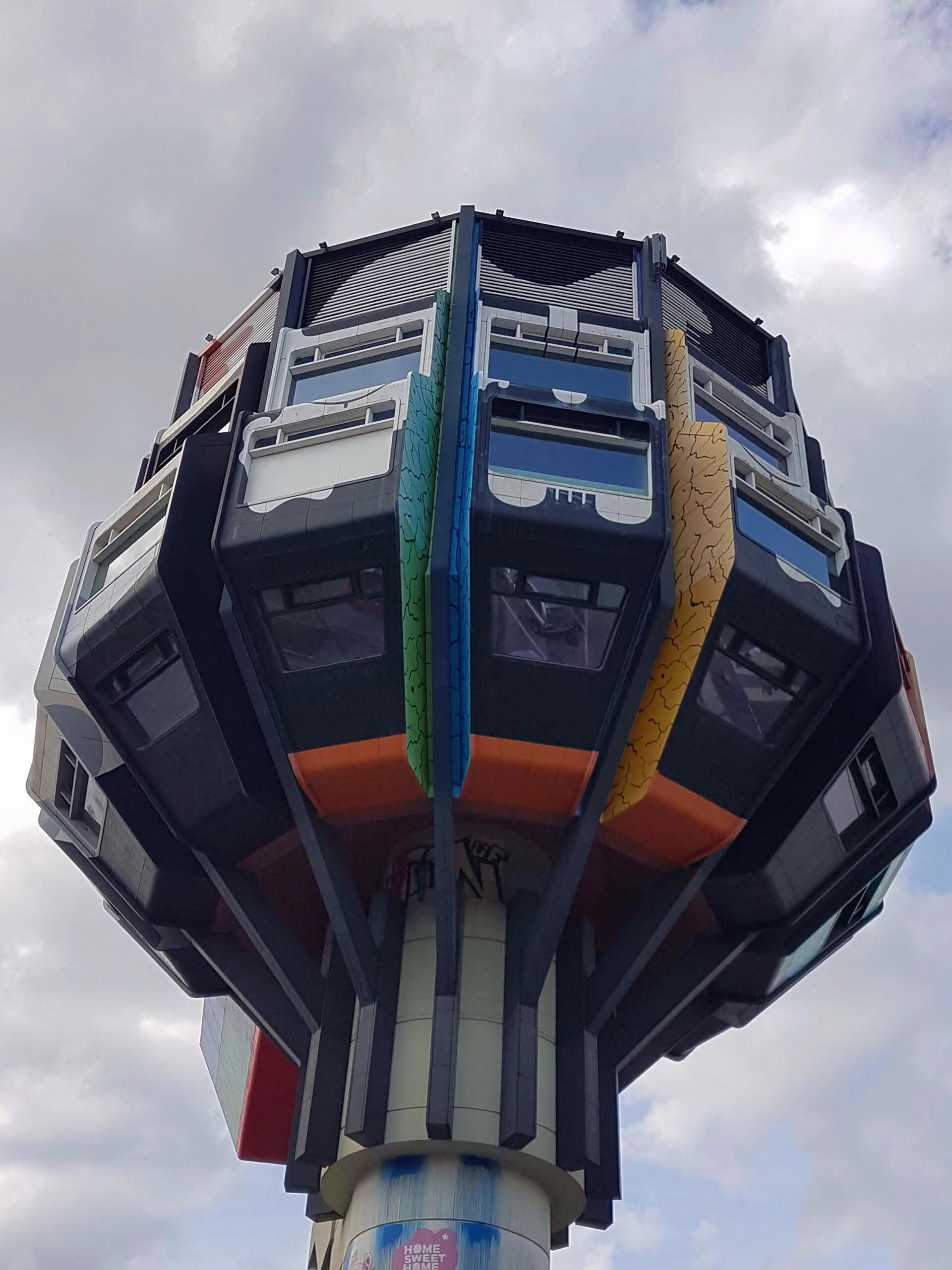 Ugly city buildings