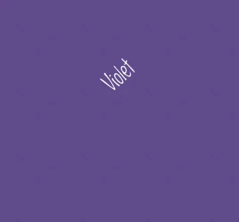Violet is not purple
