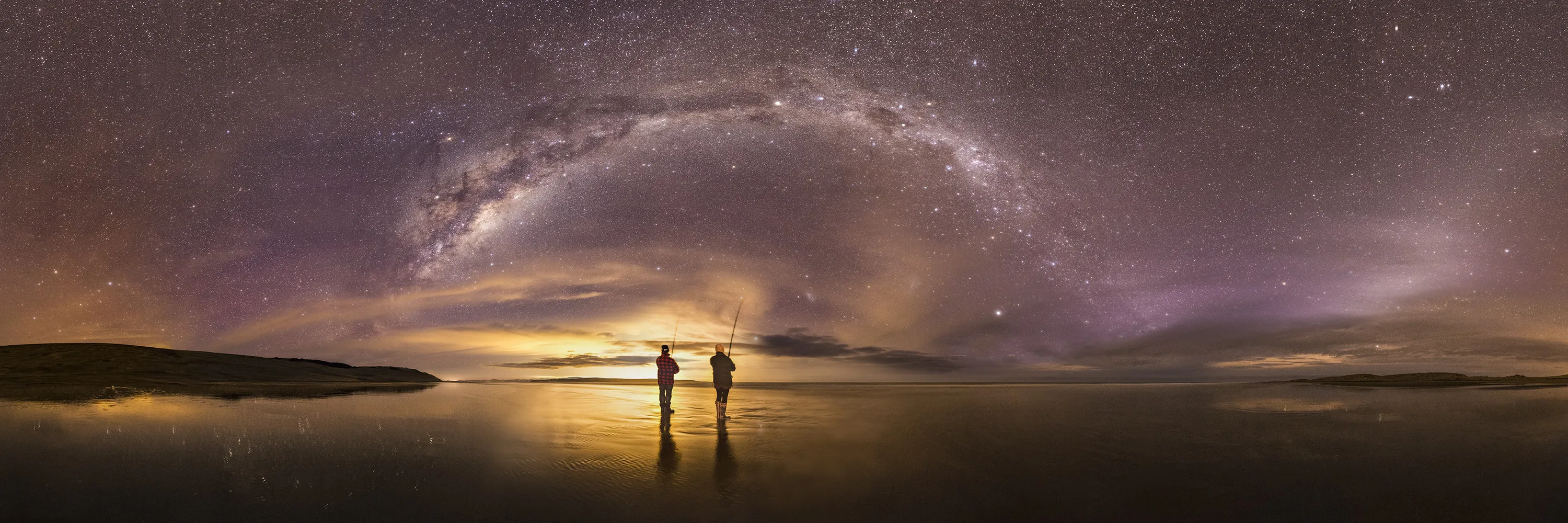 The night sky