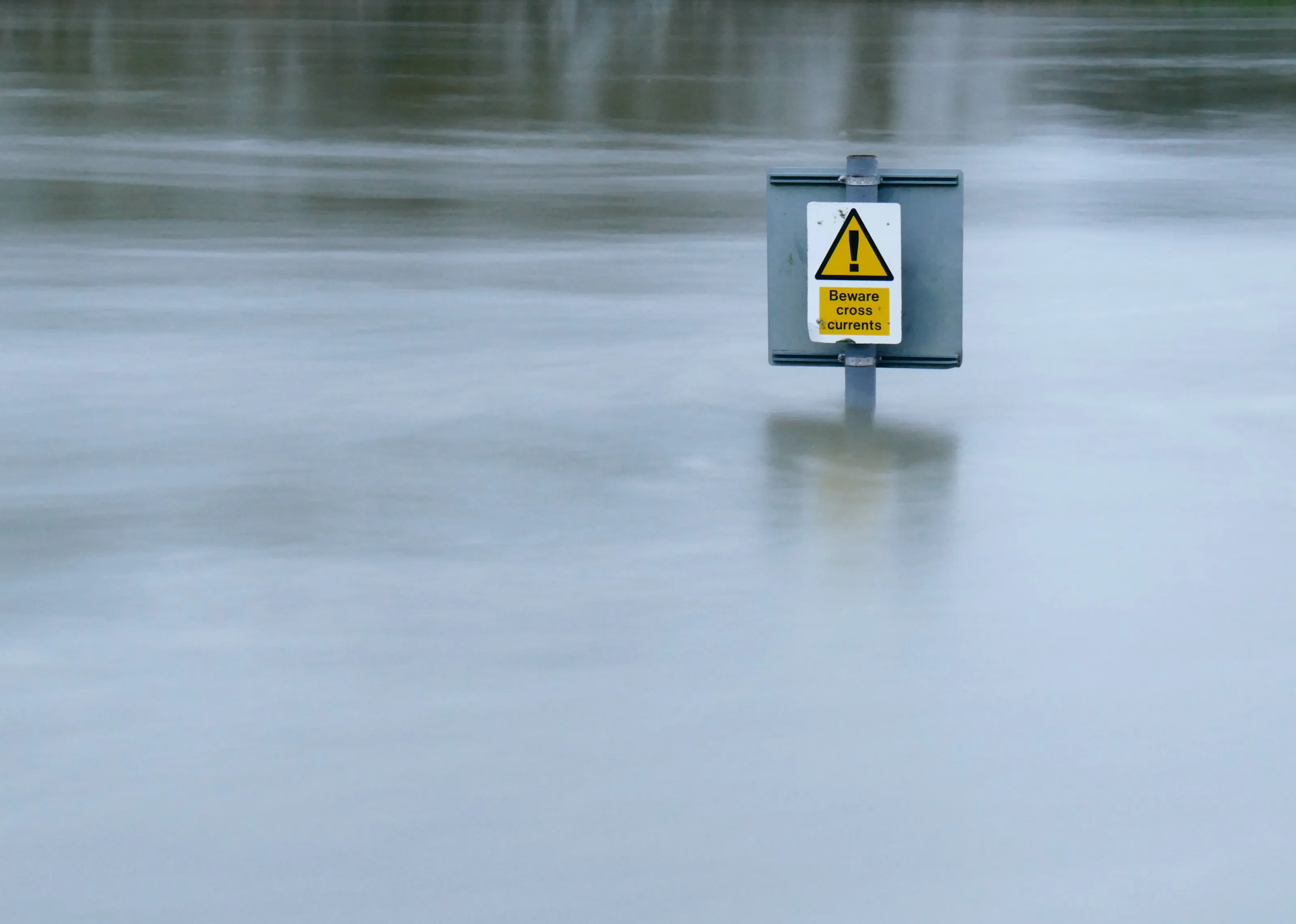 Man-made & partially submerged
